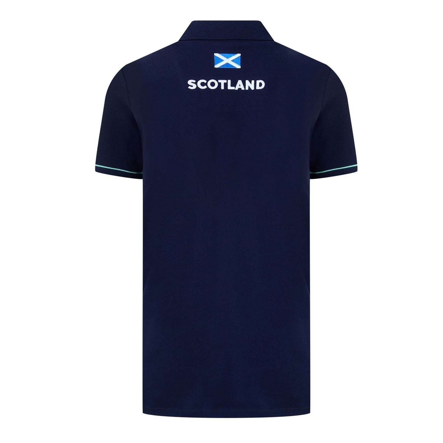 Macron Womens Scotland Rugby Union Polo Shirt 2024