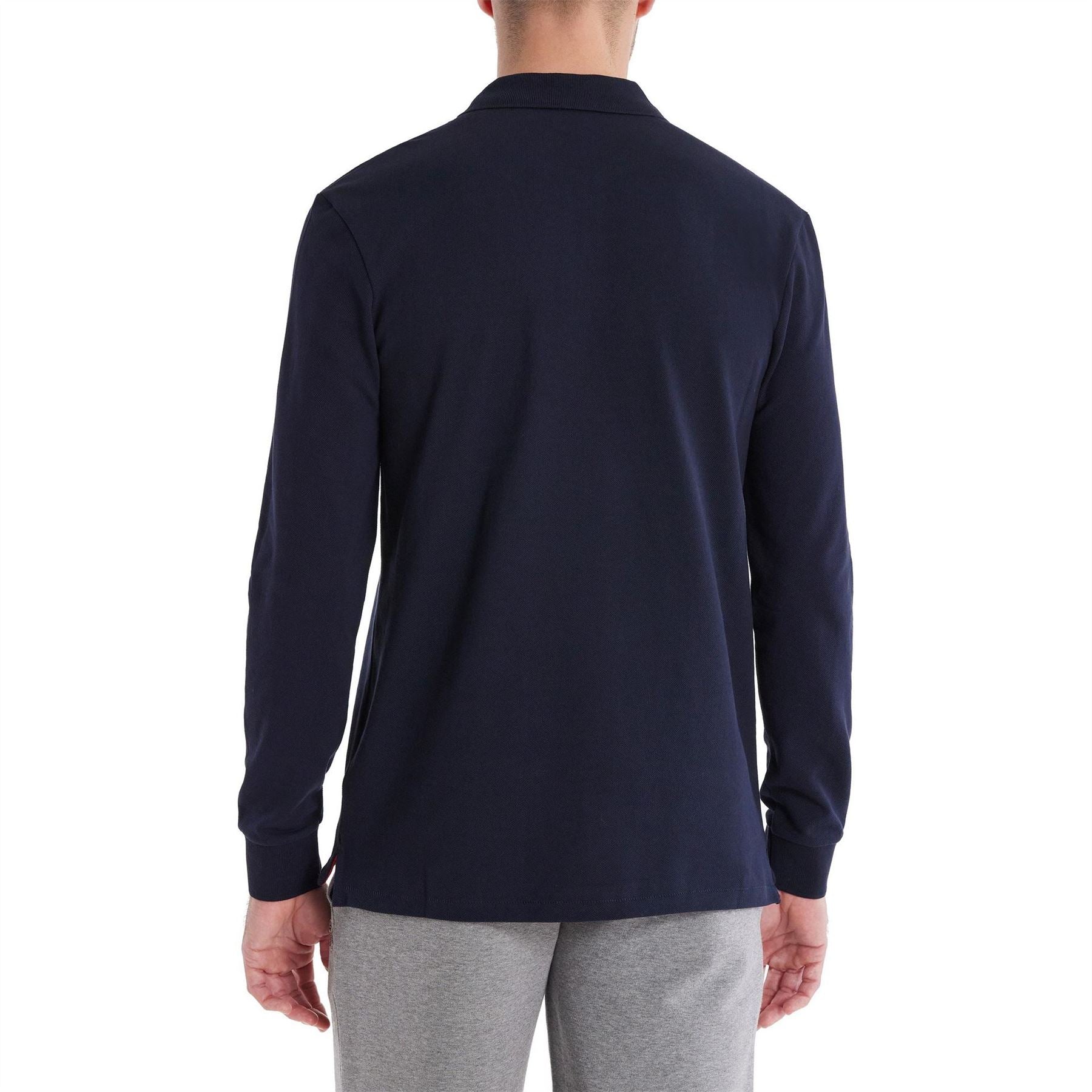 PS Paul Smith Long Sleeve Zebra Polo Shirt