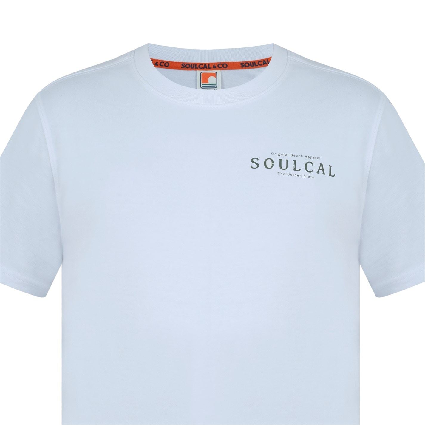 SoulCal Regular Fit Geographic Print Crew Neck T-Shirt