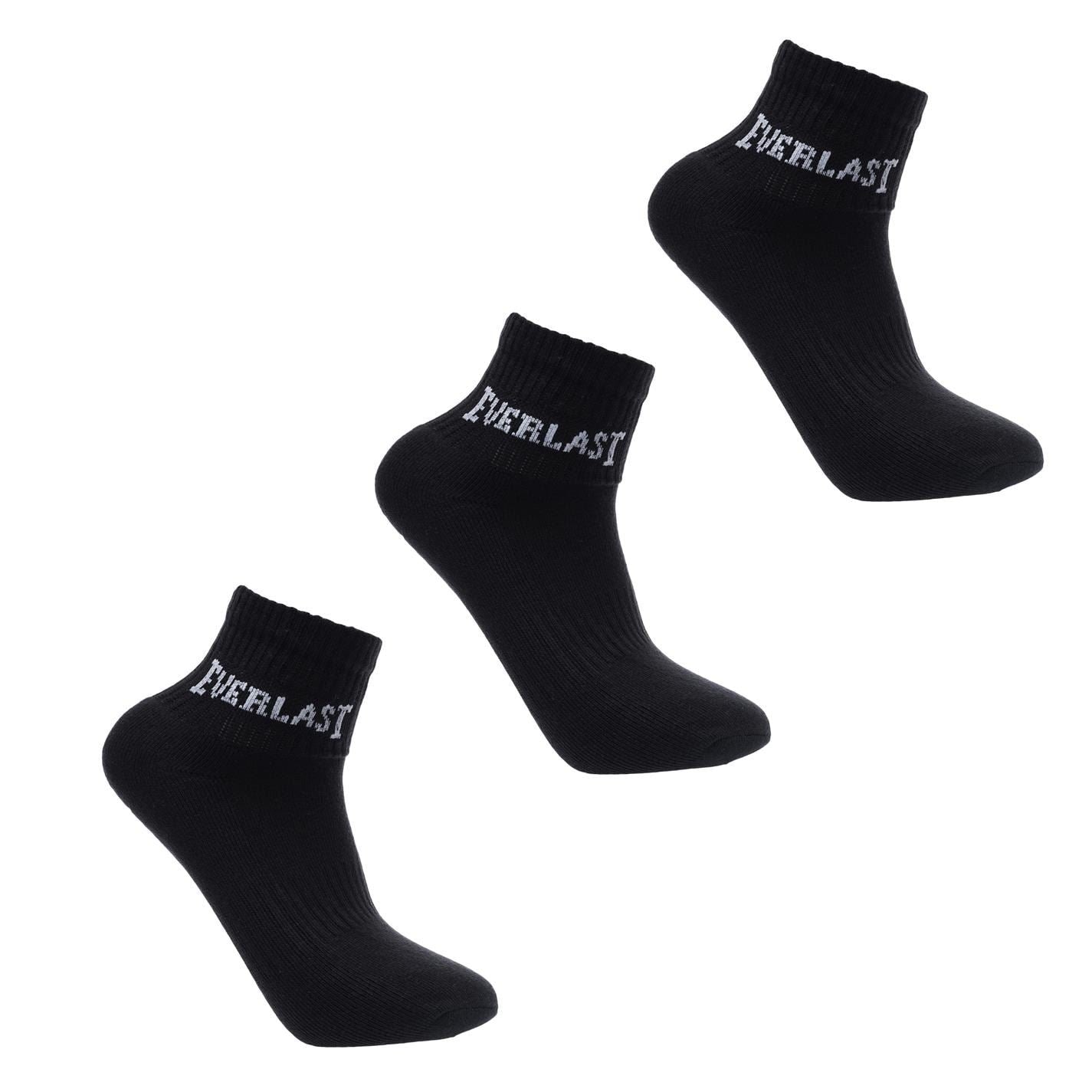 Everlast Quarter Sock 3 Pack Ladies