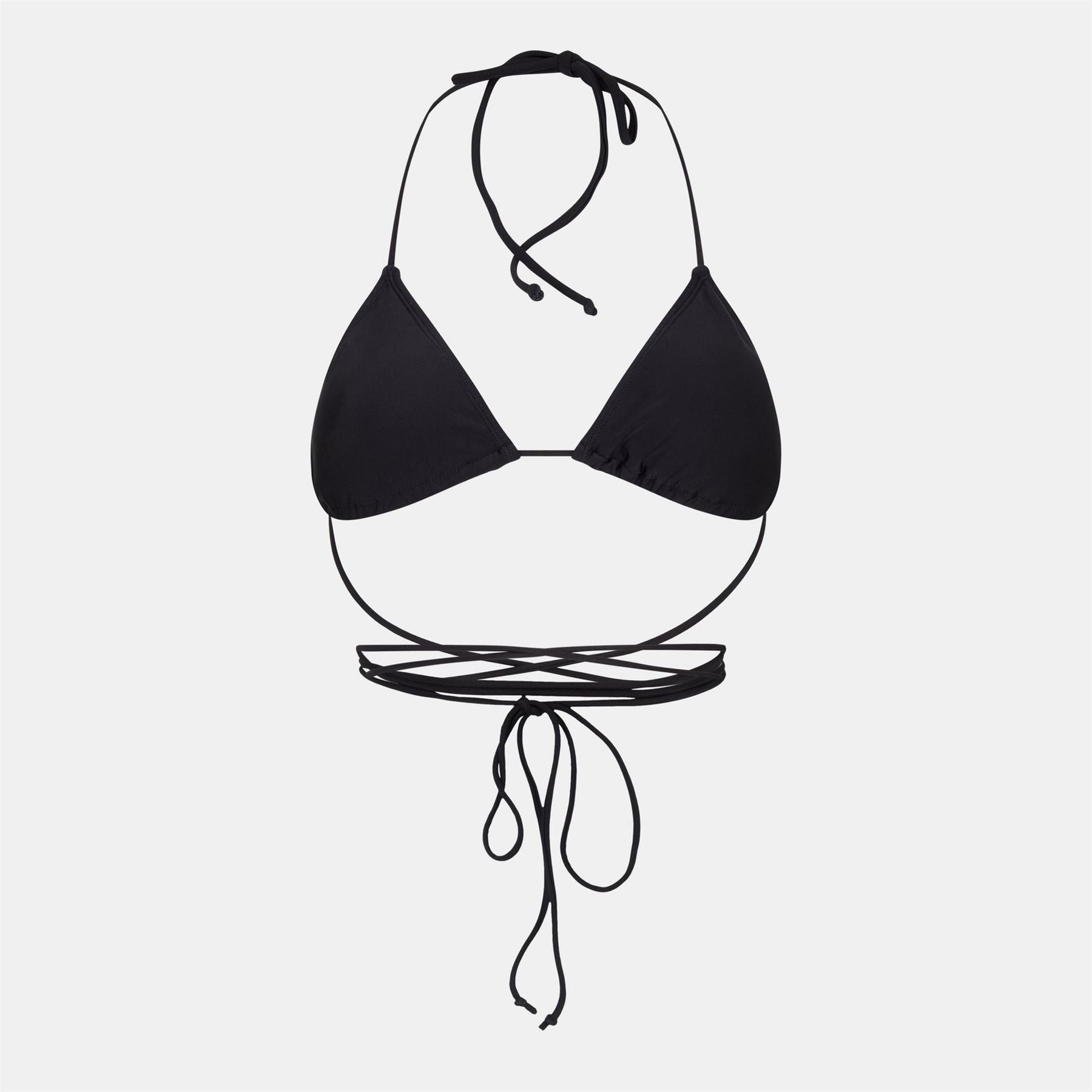 Brave Soul Neck Tie Bikini Top