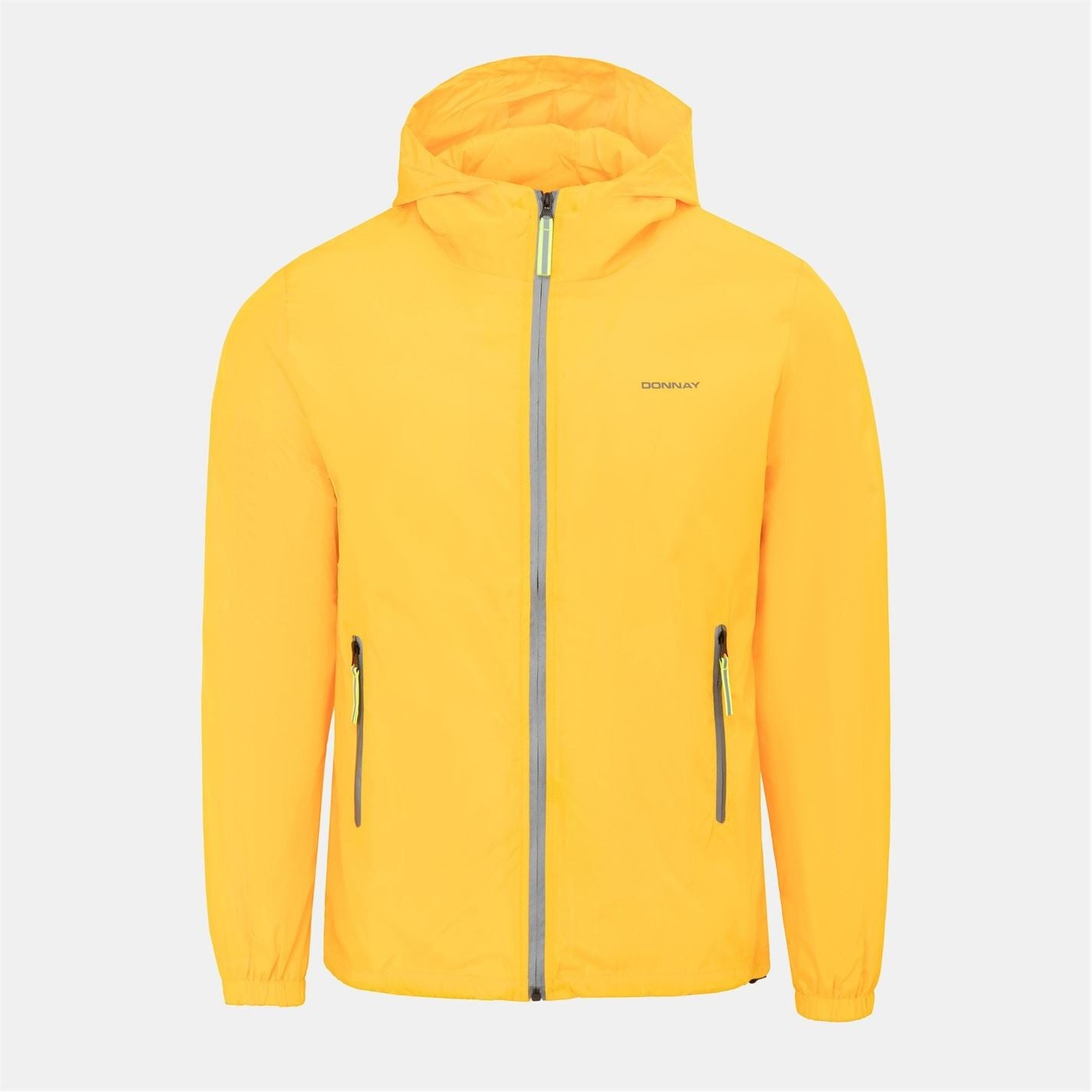 Donnay Hooded Windbreaker Elasticated Cuff Jacket