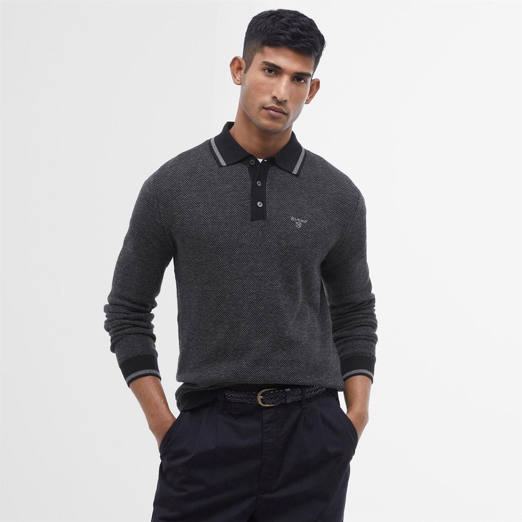 Barbour Knitted Polo Shirt