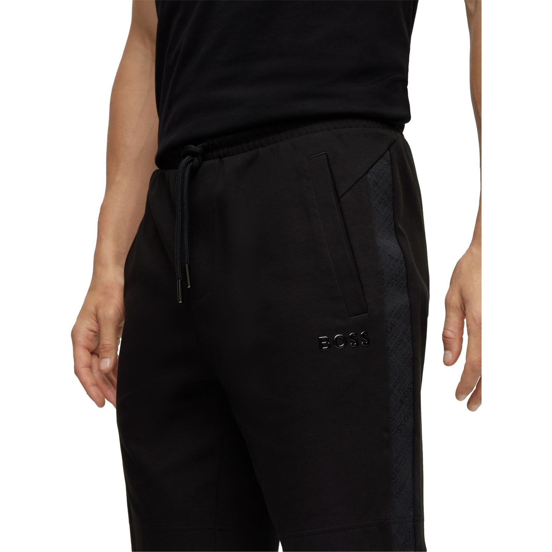 Boss Headlo Mirror Solid Sweat Shorts
