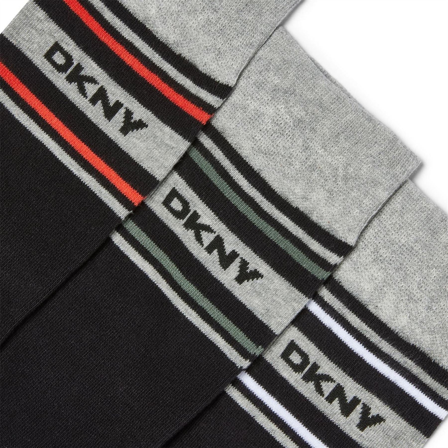 DKNY Mens 3 Pack Gift Socks Elmwood