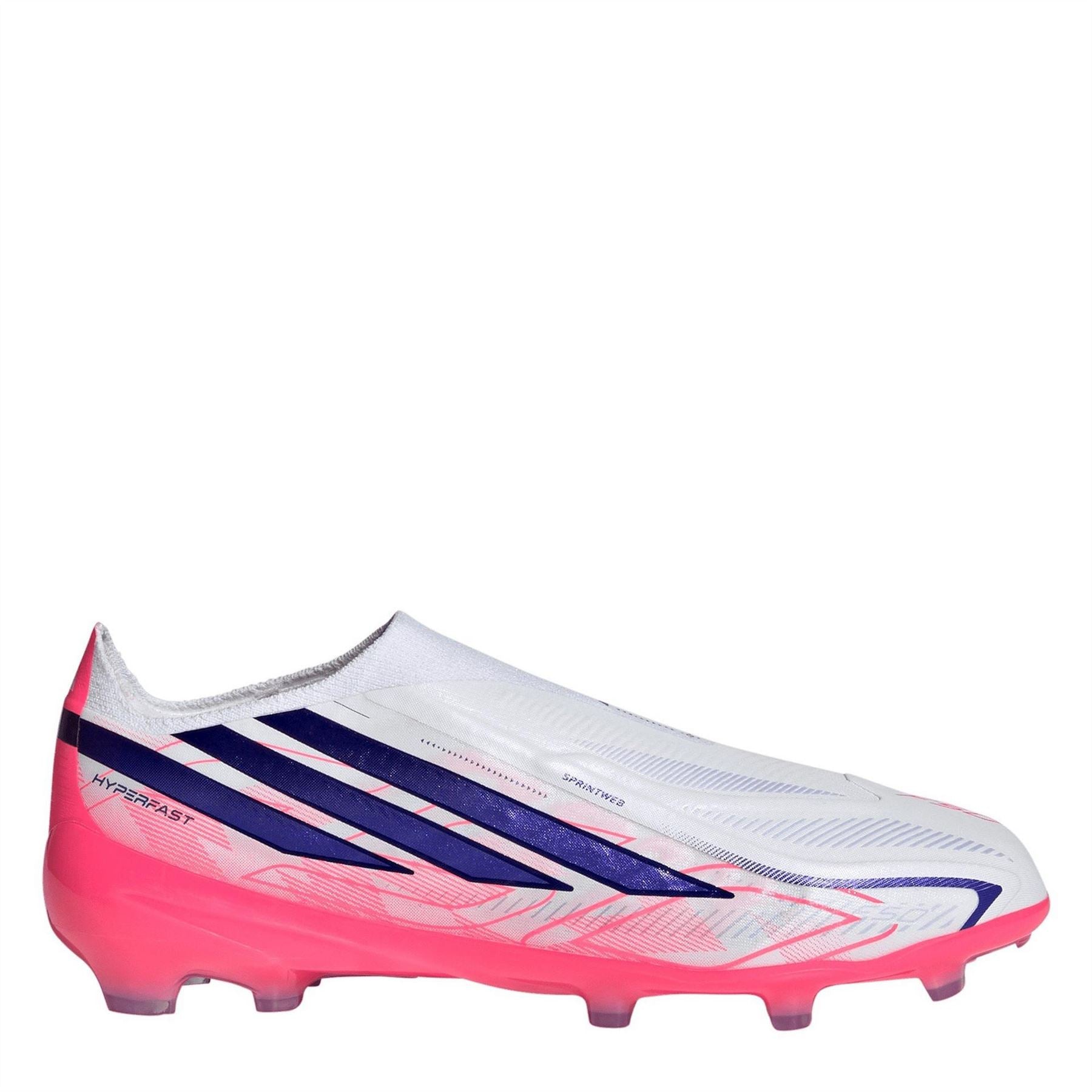 adidas Hyperfast Elite Laceless Firm Ground Football Boots Juniors