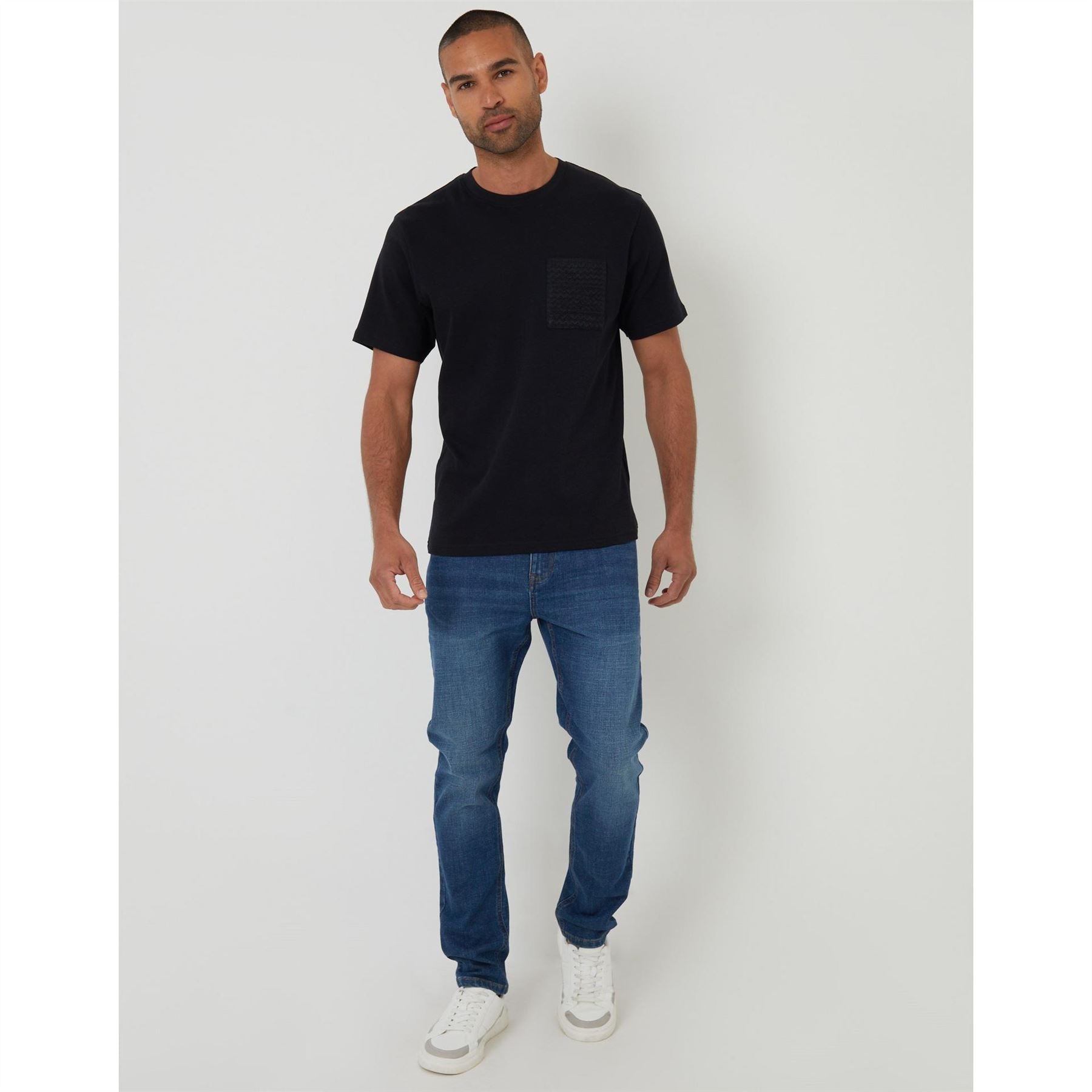Threadbare Havana Regular Fit Crew Neck T-Shirt