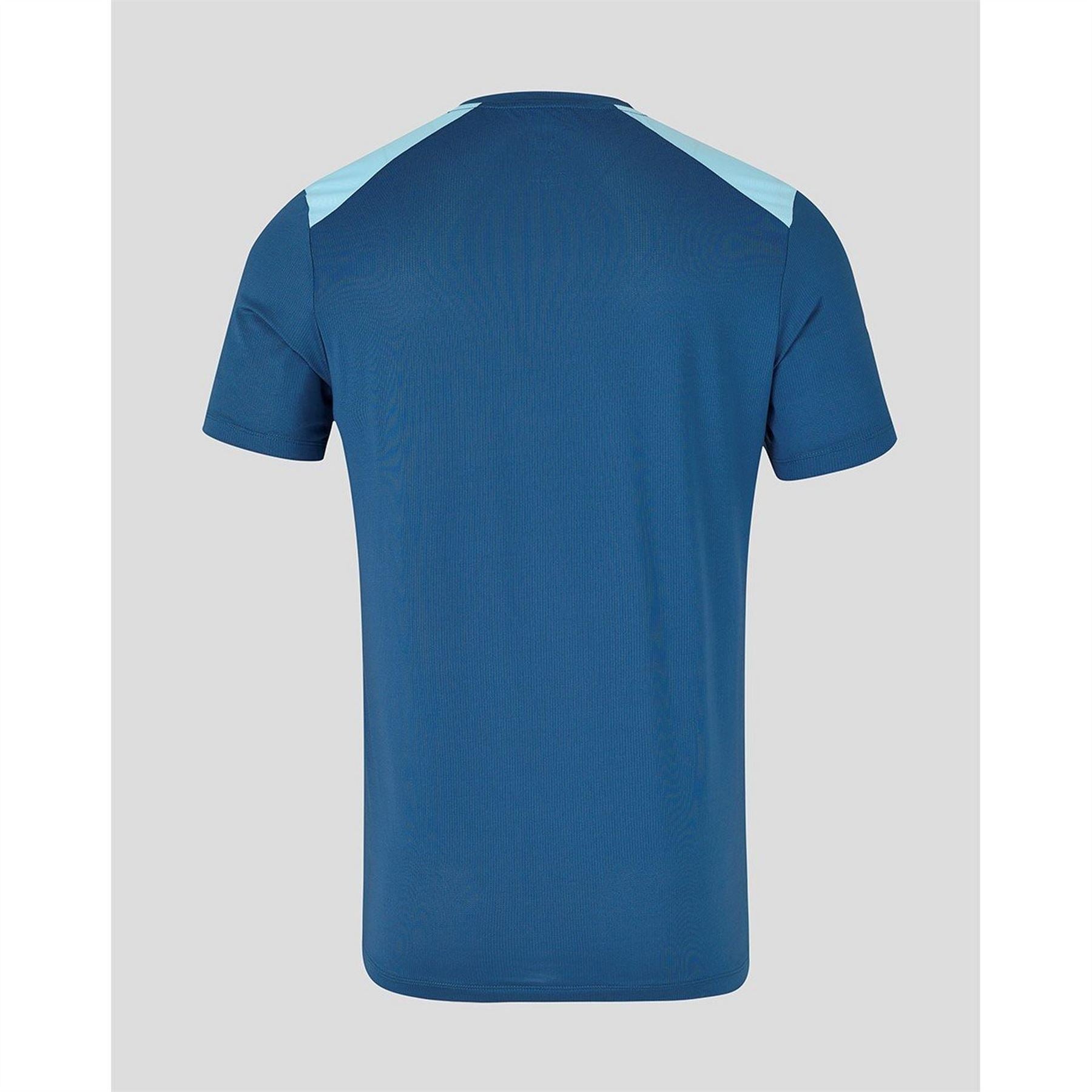 Castore 26 27 England Cricket Training Short Sleeve Performance T Shirt
