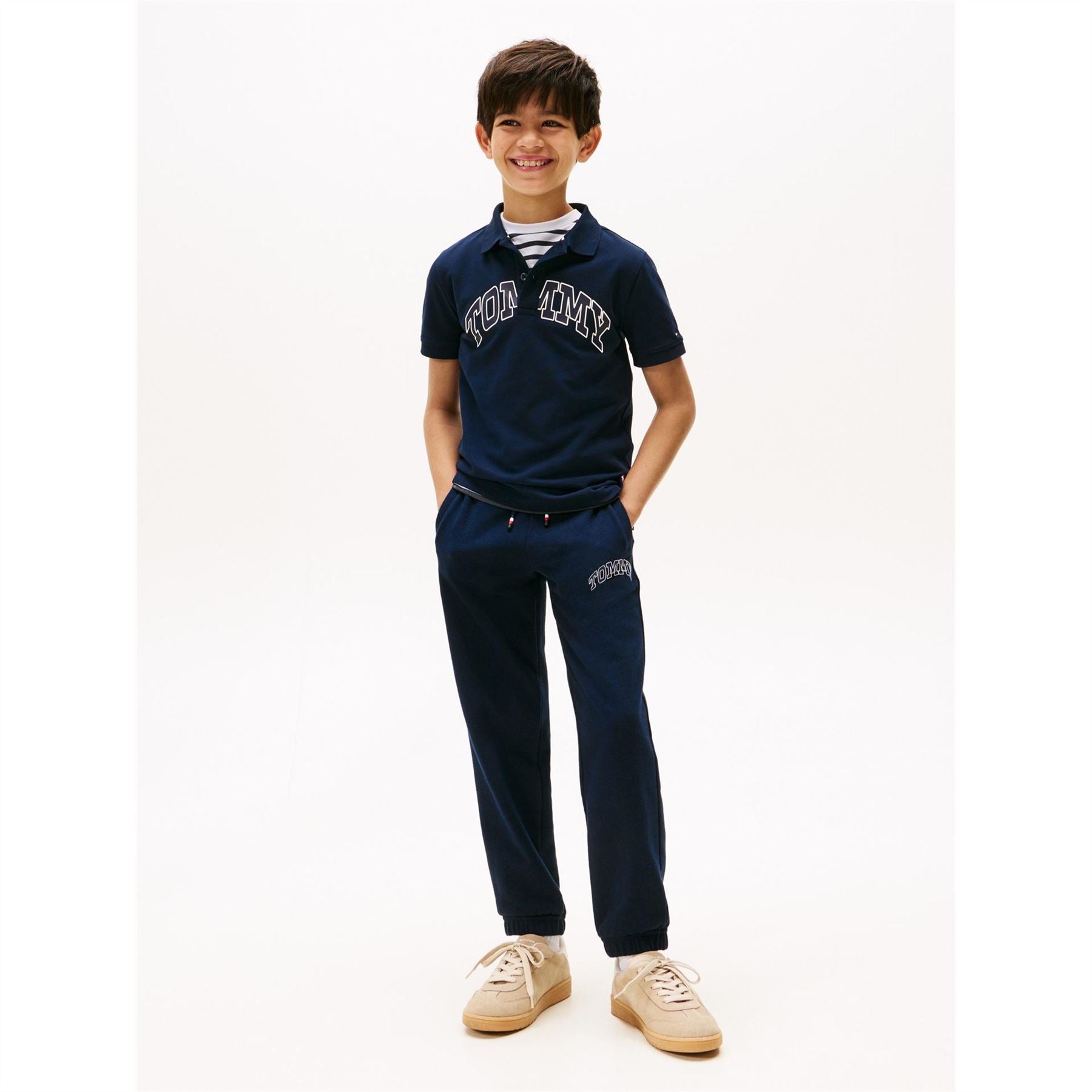 Tommy Hilfiger Varsity Closed Cuff Fleece Joggers