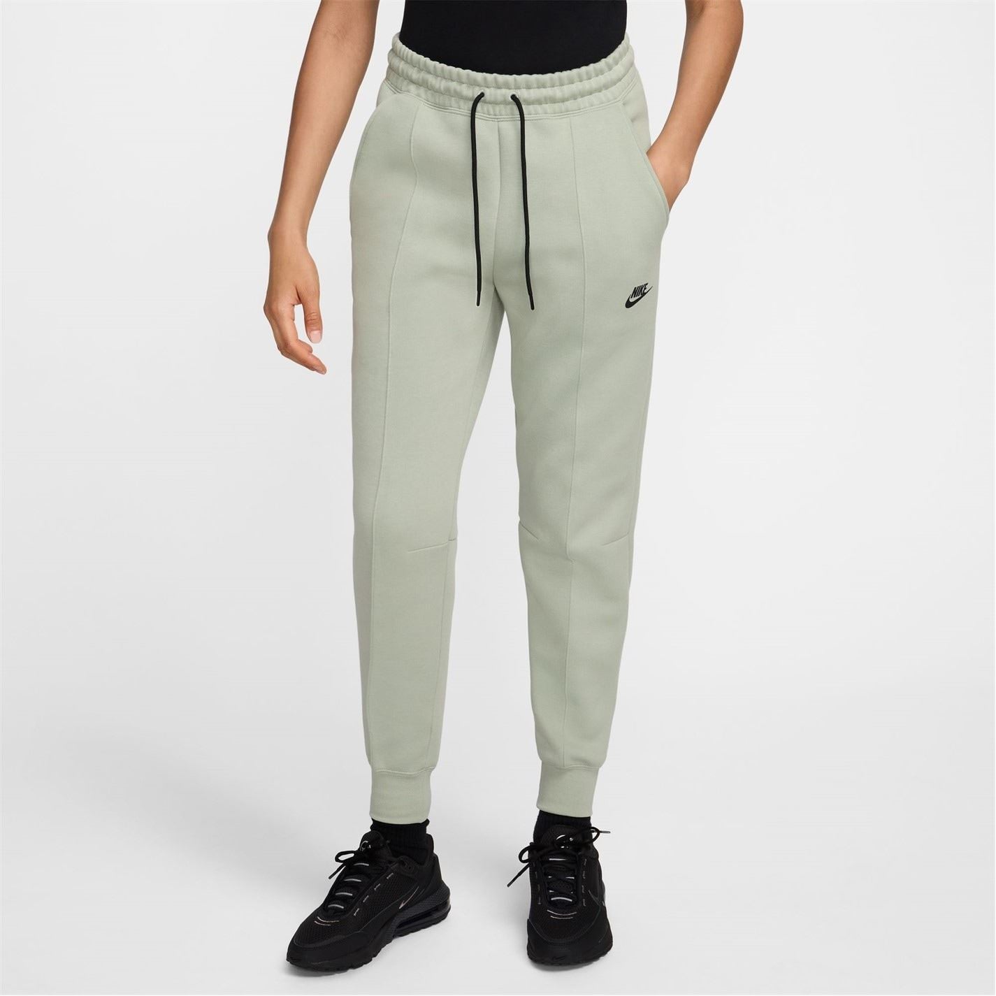 Nike Womens Sportswear Tech Fleece Mid Rise Joggers
