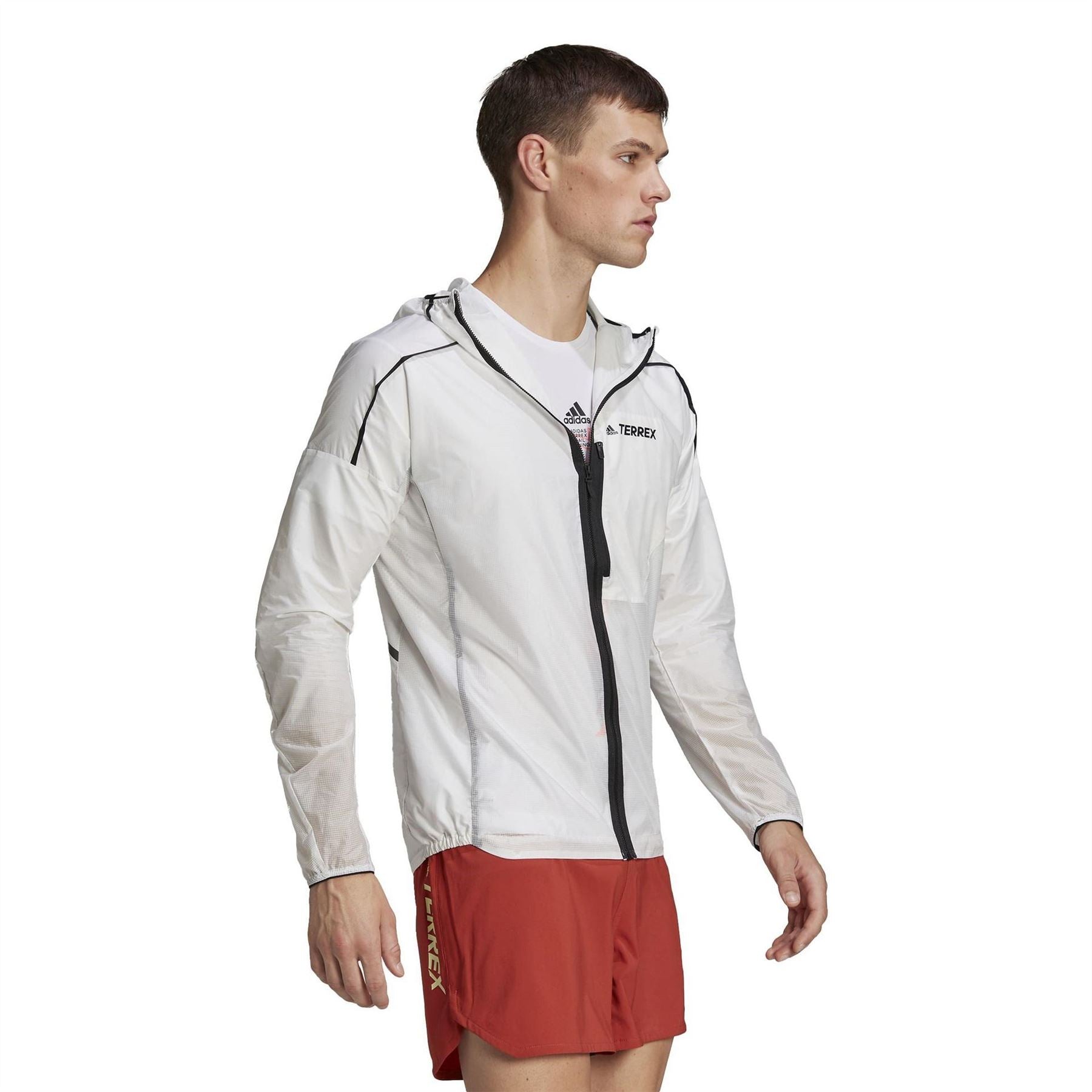 adidas Mens Terrex Agravic Windweave Wind Jacket