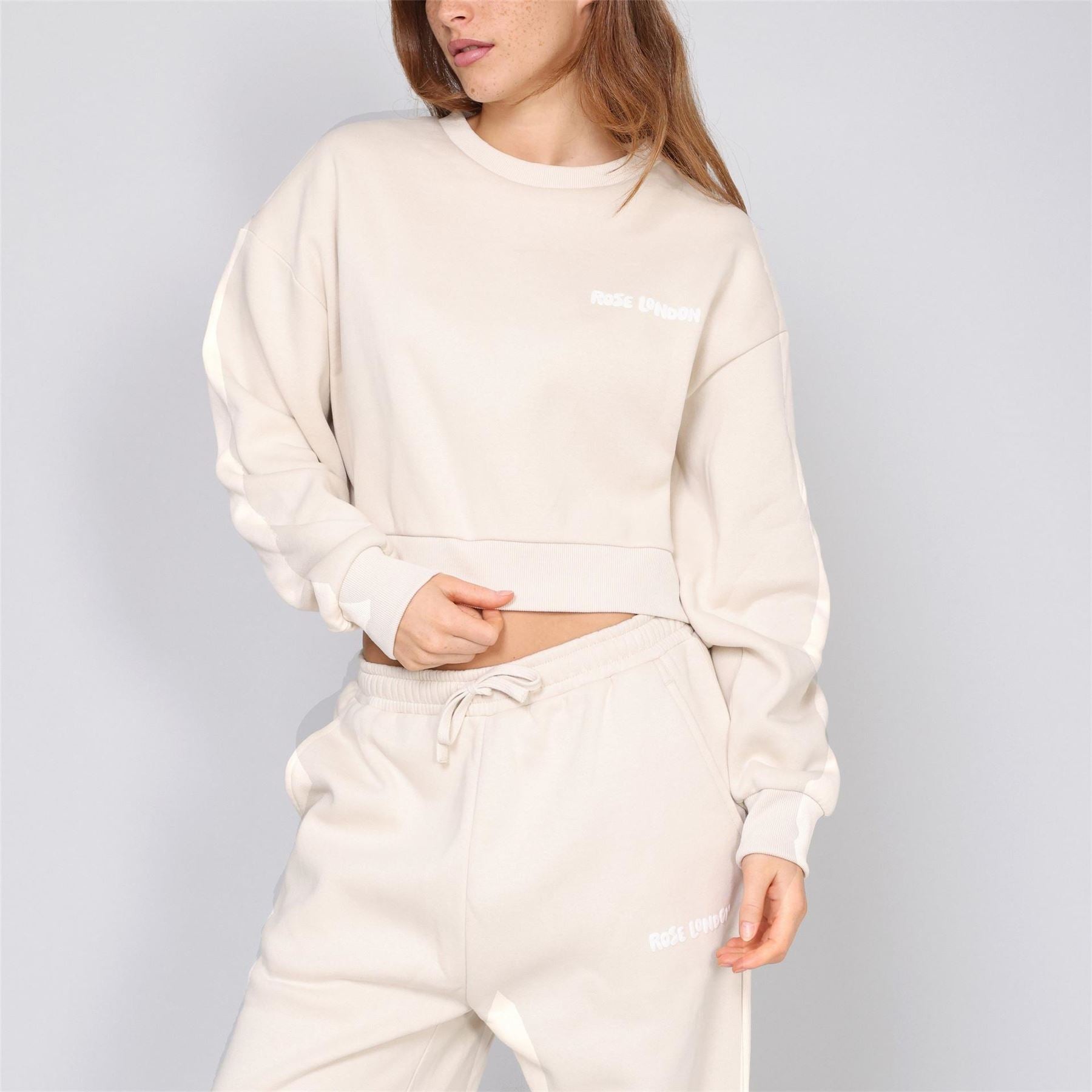 Rose London London Authentic Crop Sweatshirt