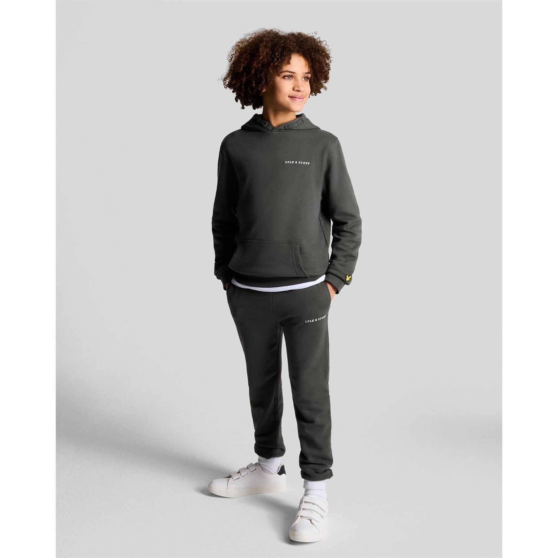 Lyle and Scott Script Hooded Sweatshirt