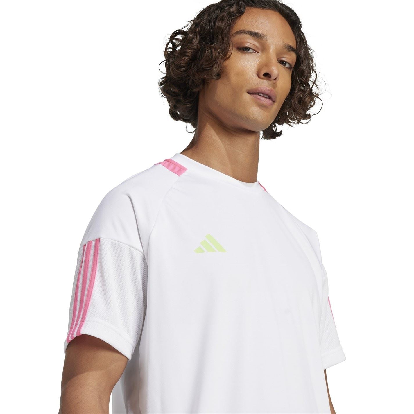 adidas Mens Classic 3 Stripe Sereno T-Shirt