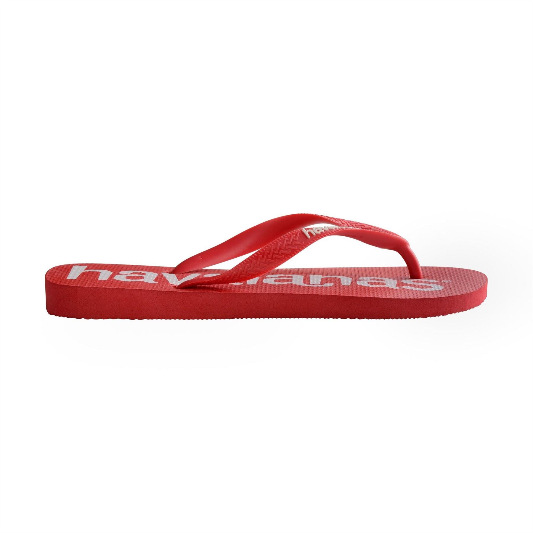 Havaianas Hav. Top Logomania Ruby Red 27 28 Flip Flops Womens