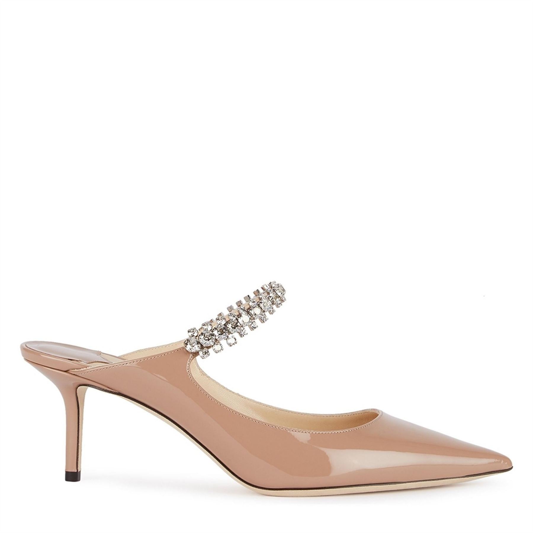 Jimmy Choo Bing Patent Mule Crystal