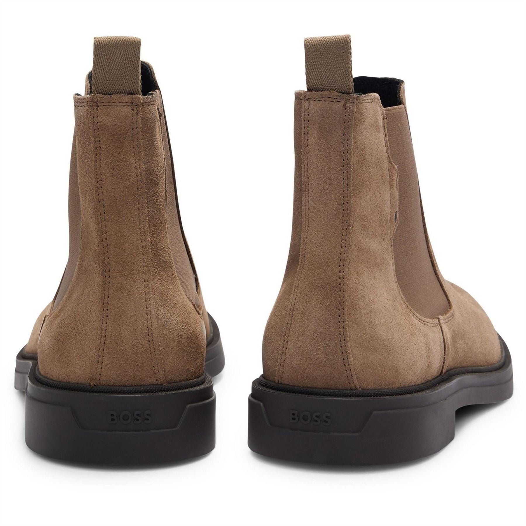 Boss Calev Chelsea Boots with Block Heel