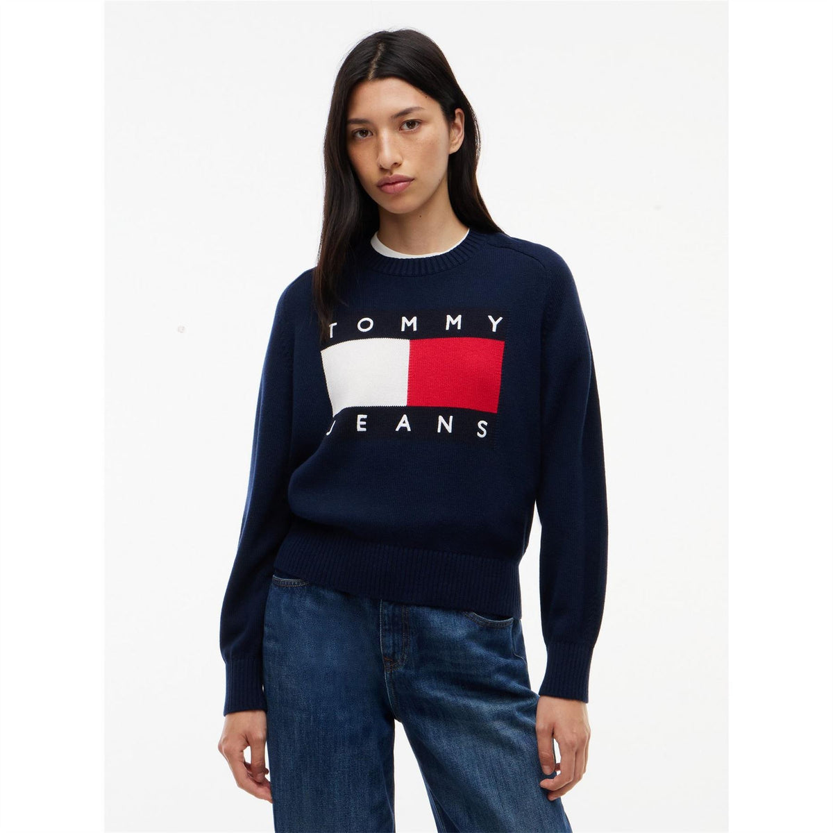Tommy Jeans Lg Flag Knit Ld64