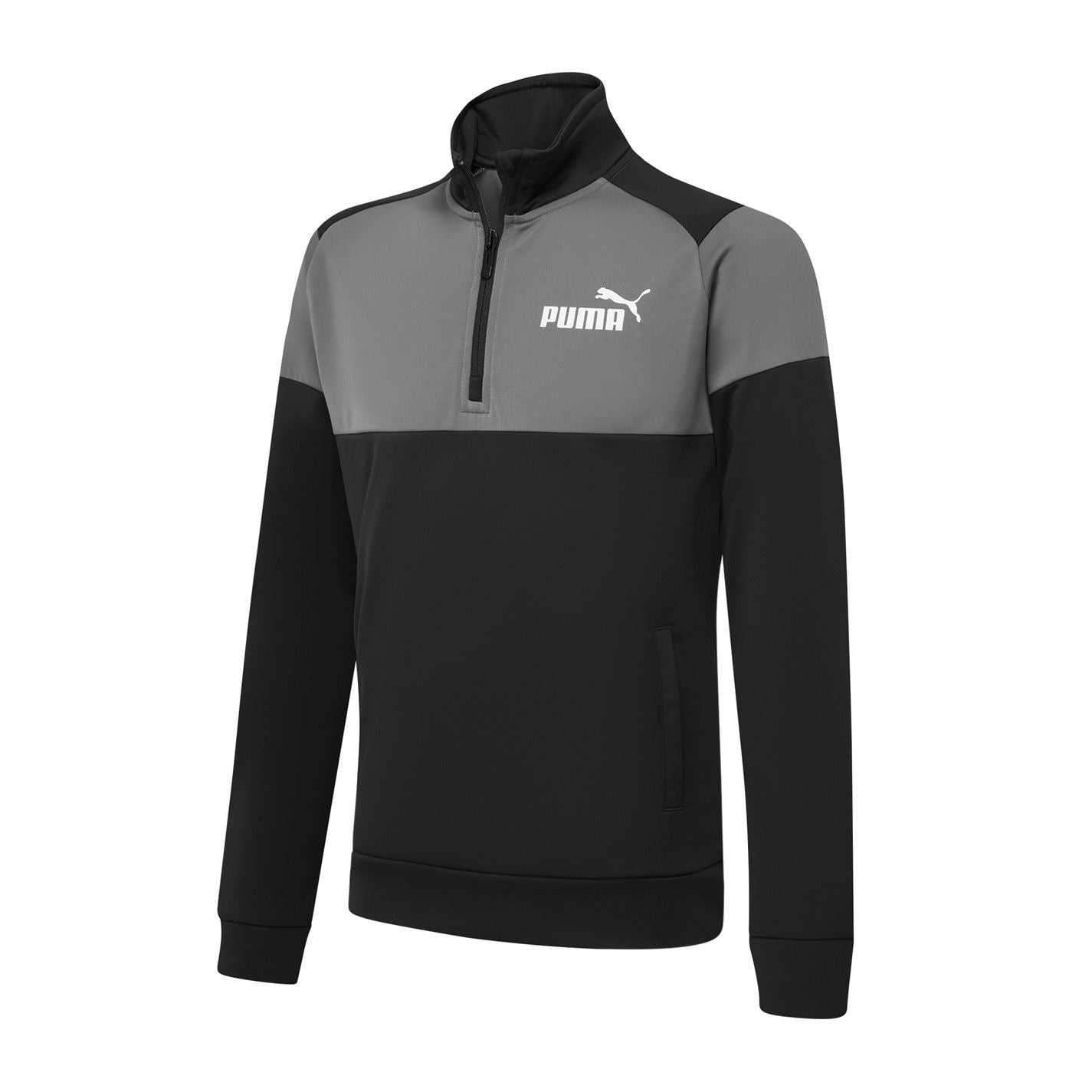 Puma Ess+ Half Zip Poly Tracksuit