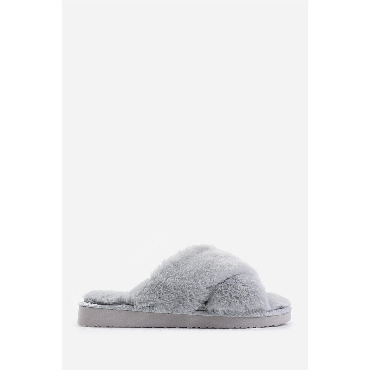Wheres That From Cross Over Fluffy Slippers