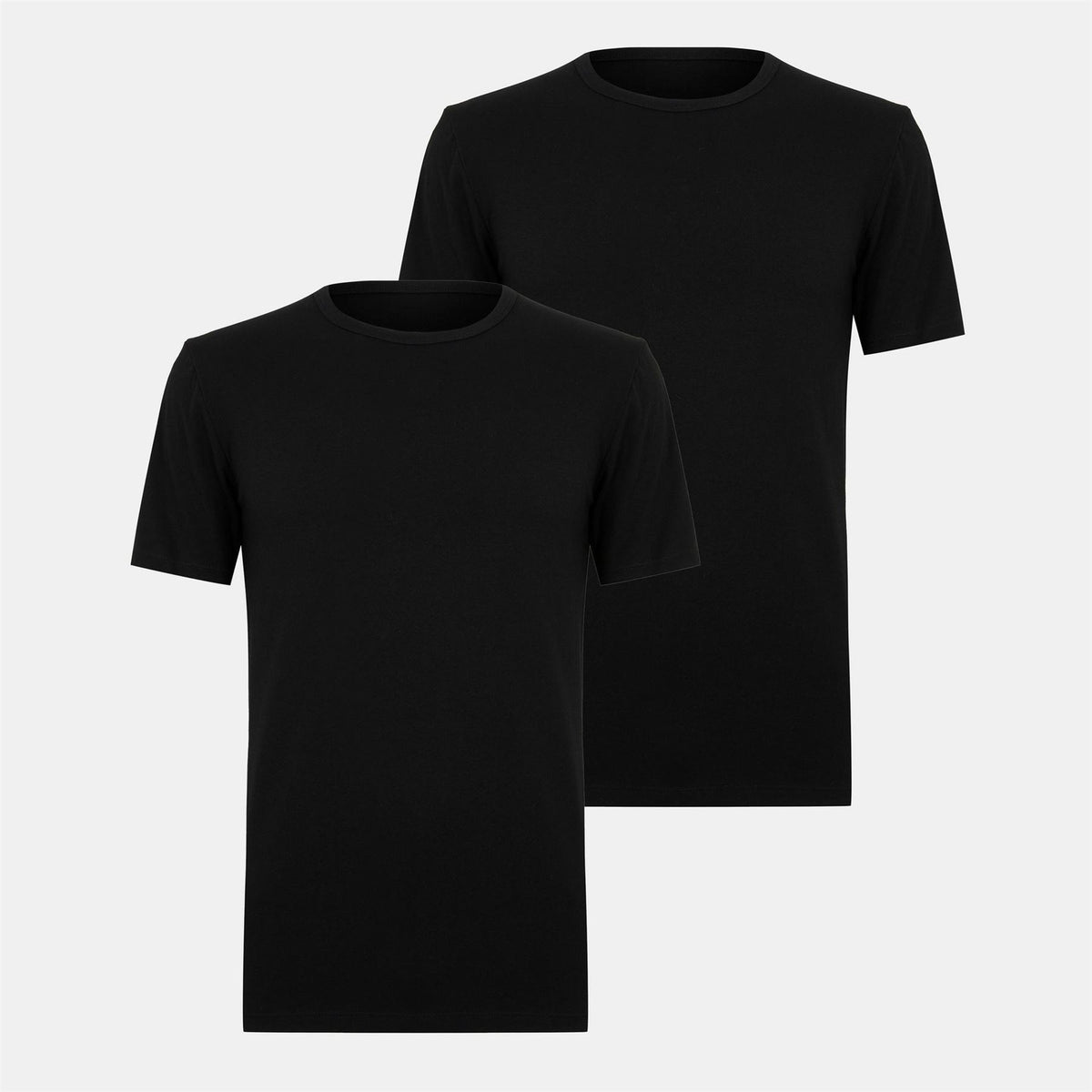 Boss Bodywear 2 Pack Crew Neck T-Shirts With Logo Detail   Comfort
