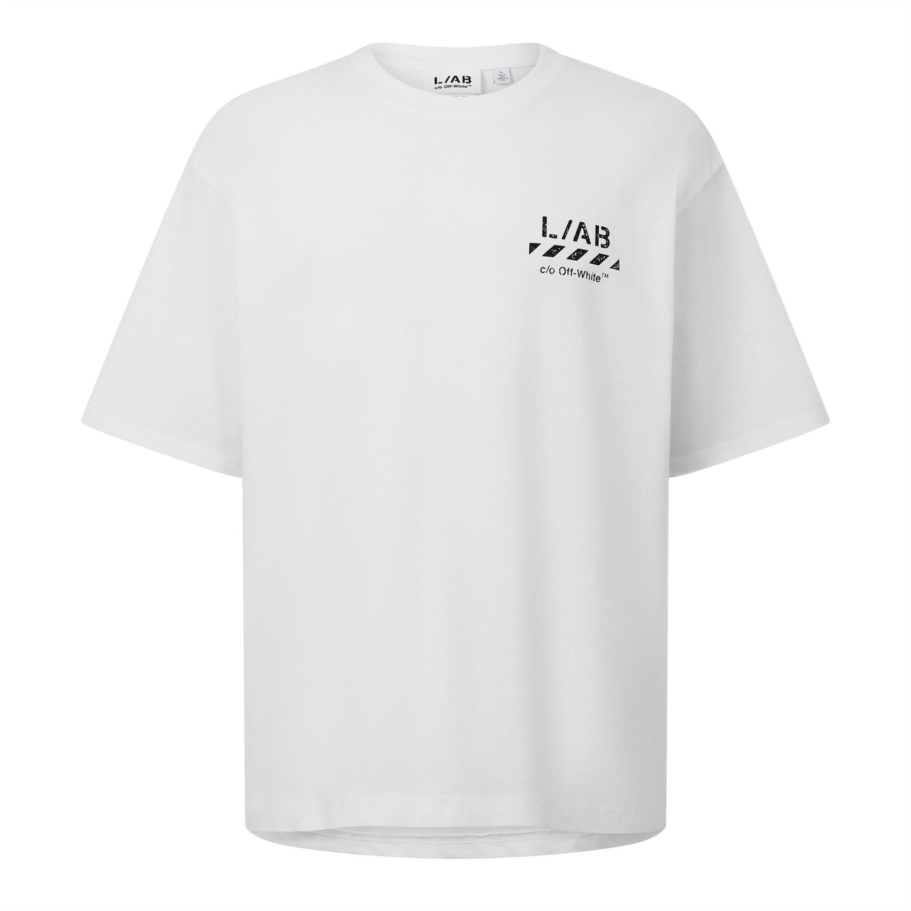 L AB Off White Ab Off Diag T