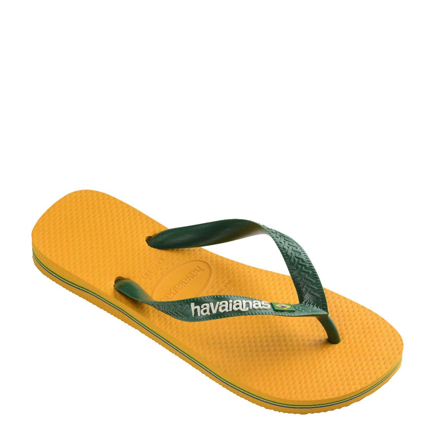Havaianas Brasil Logo Flip Flops
