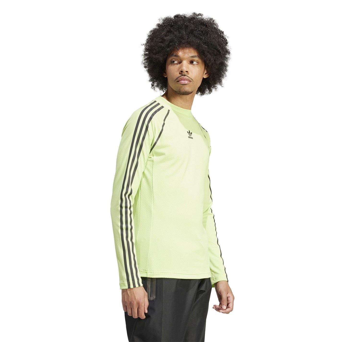 adidas Originals Compression Fit Raglan Sleeve Crew Neck T-Shirt