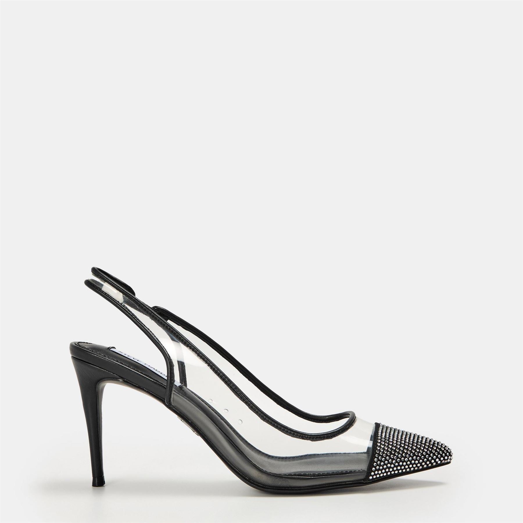 Steve Madden Leena Metallic Textured Toe Slingback Pumps