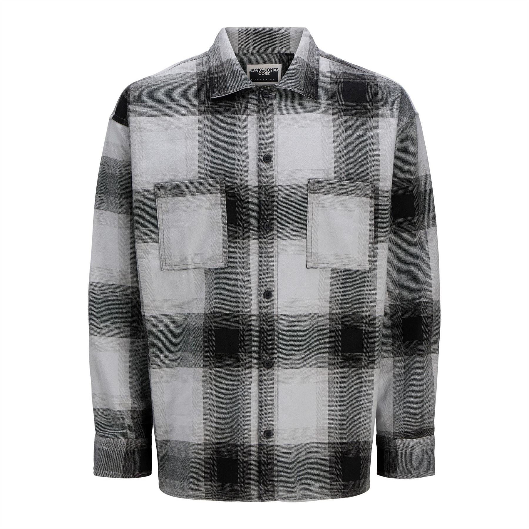 Jack and Jones Darren Regular Fit Long Sleeve Cuff Point Collar Shirt