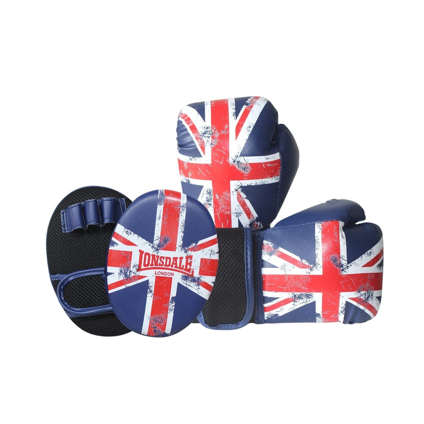 Lonsdale Limited Edition Boxing Glove And Pad Set Juniors