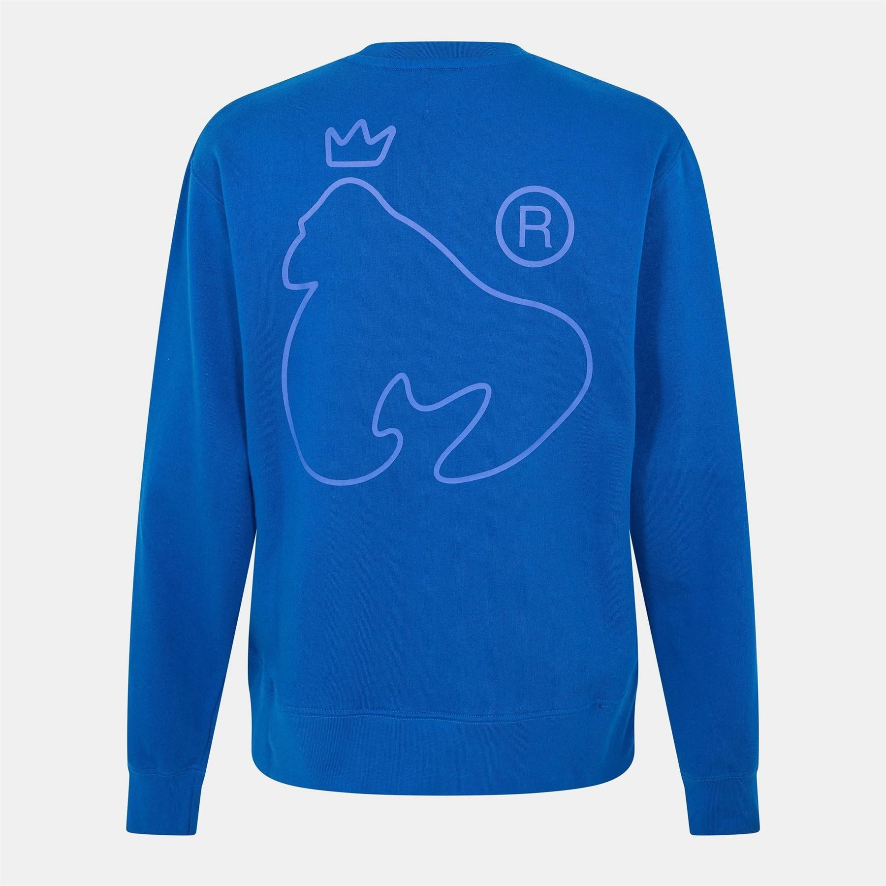 Money Regular Fit Lettering Crew Neck Sweatshirt