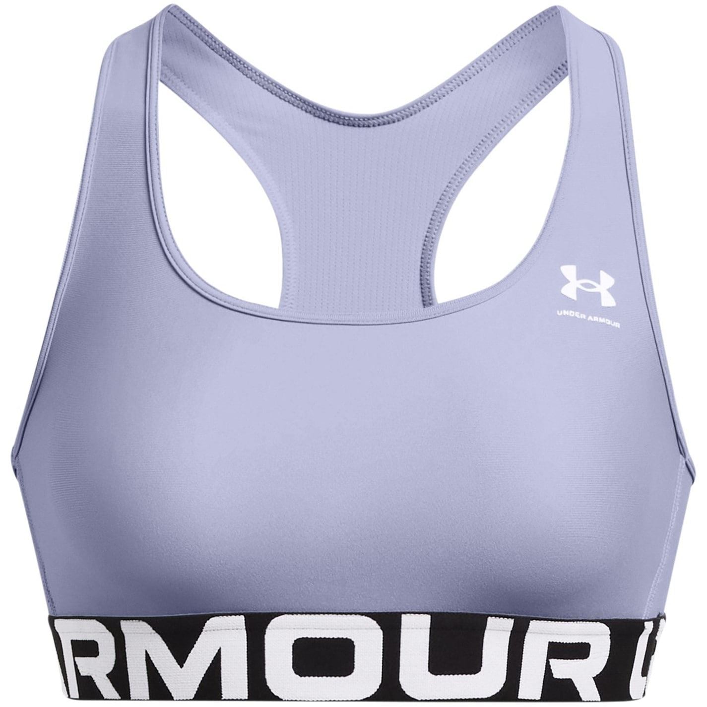 Under Armour Womens Armour Heatgear® Armour Mid Branded Sports Bra