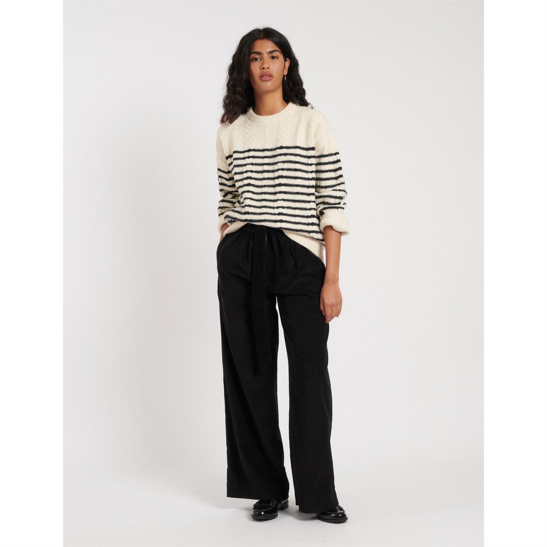 Nobodys Child Solid Wide Leg Trousers