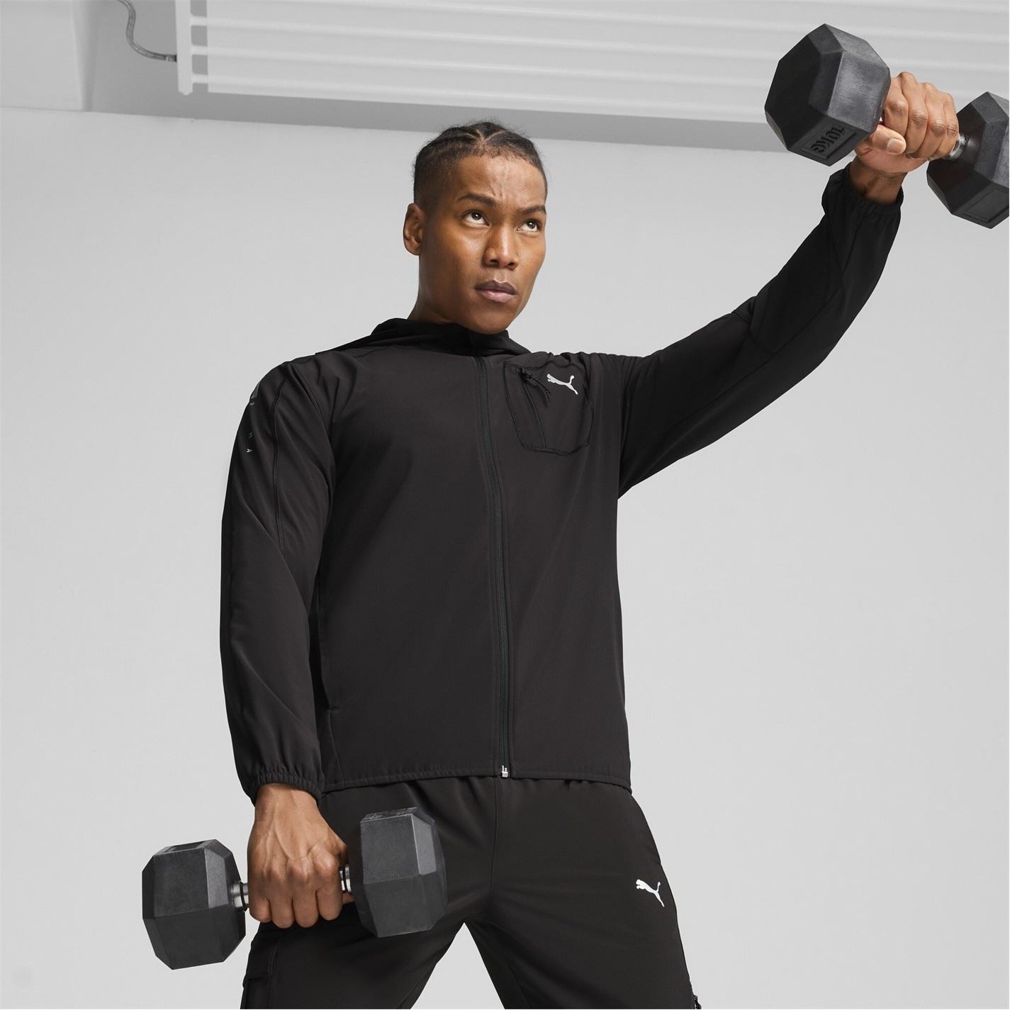 Puma Mens M Flex Woven Jacket Tracksuit Top