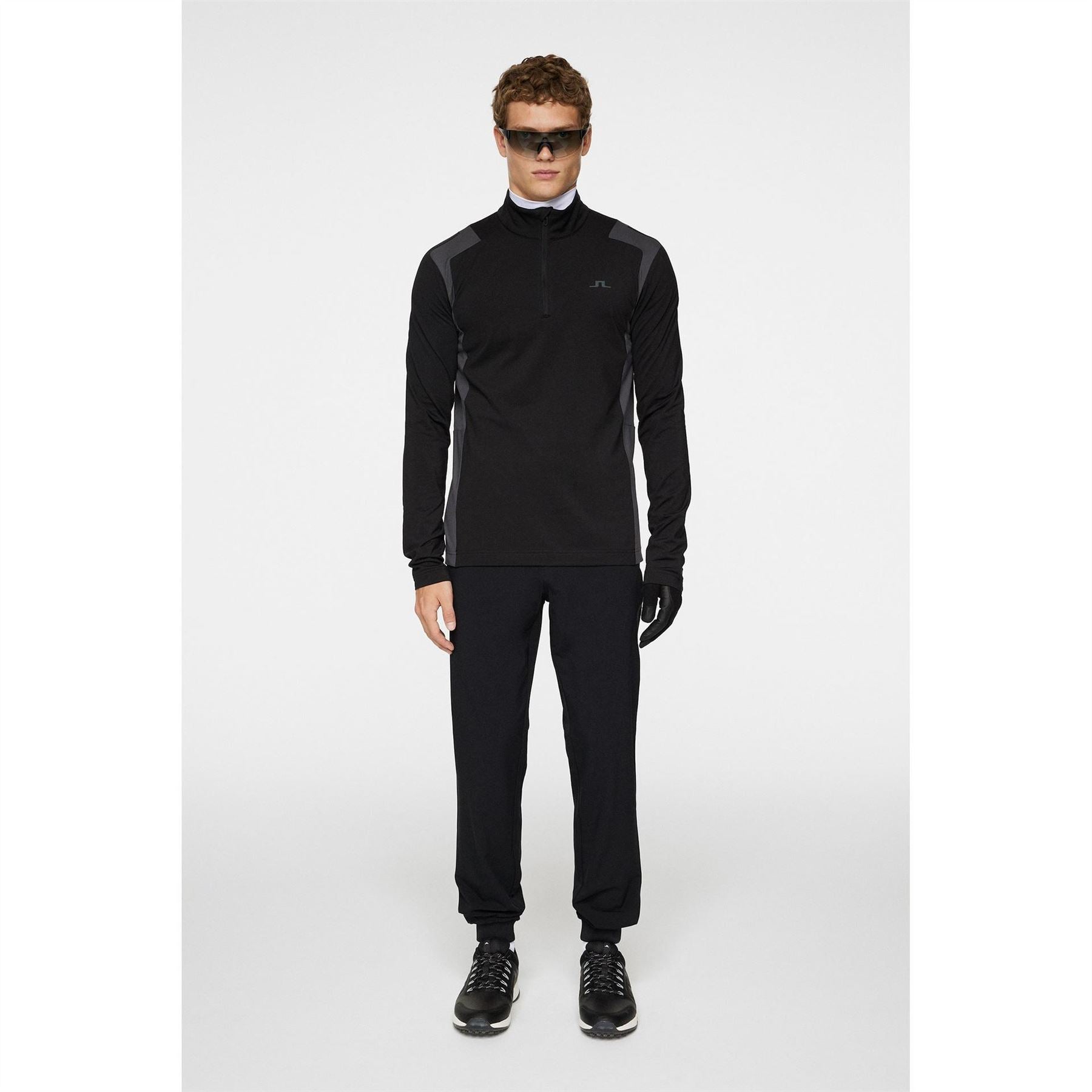 J Lindeberg Golf Lukas Quarter Zip Mid Layer Jumper