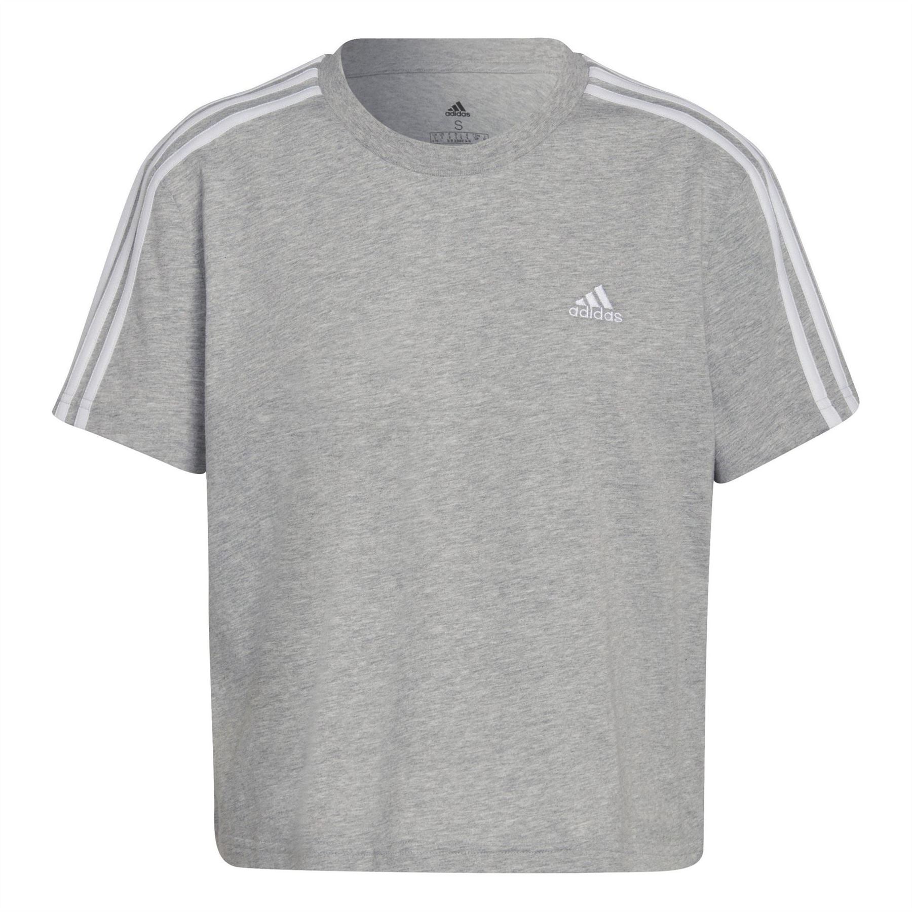 adidas Womens 3s Crop T-Shirt