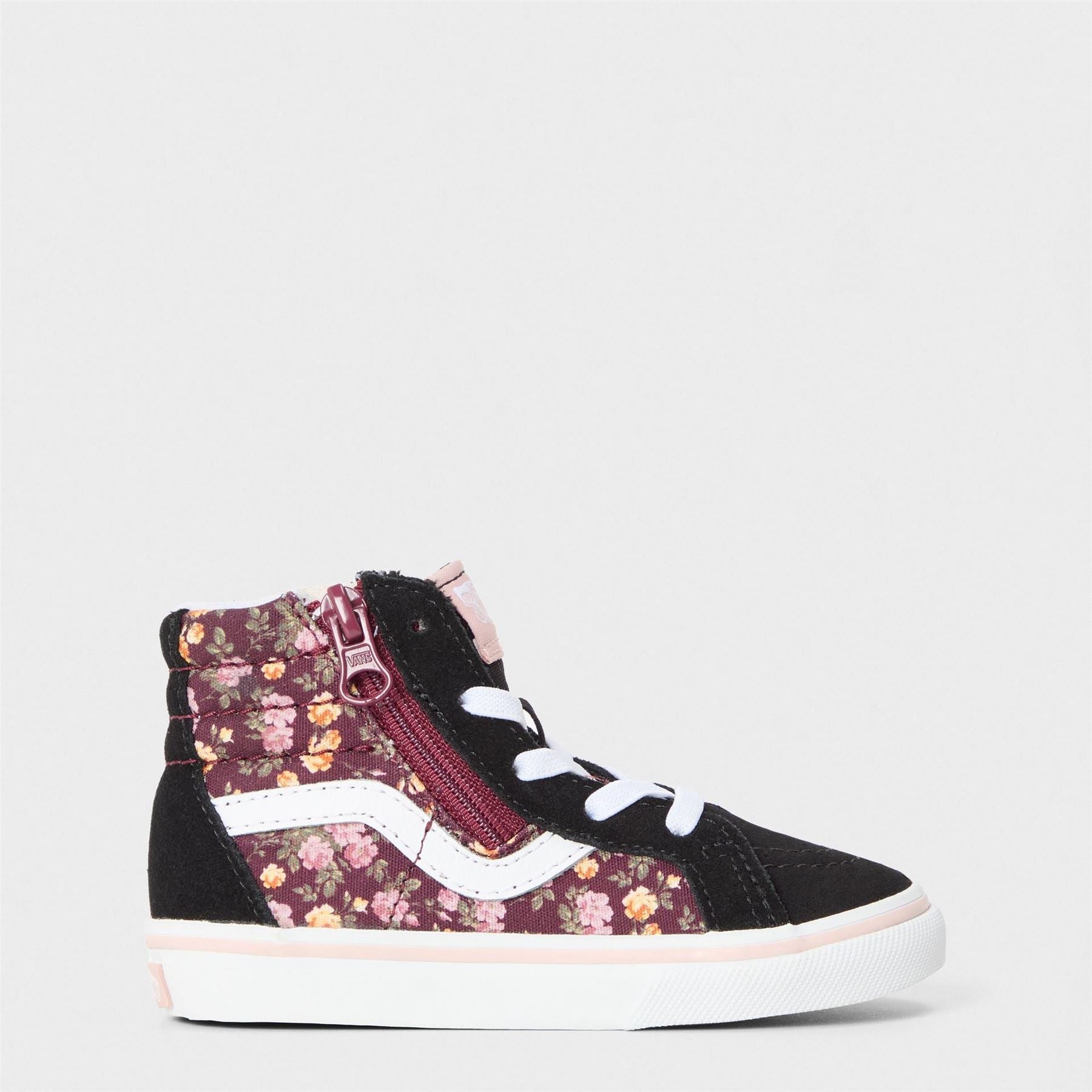 Vans Sk8 Hi Reissue Floral Side Zip Hi Top Sneakers