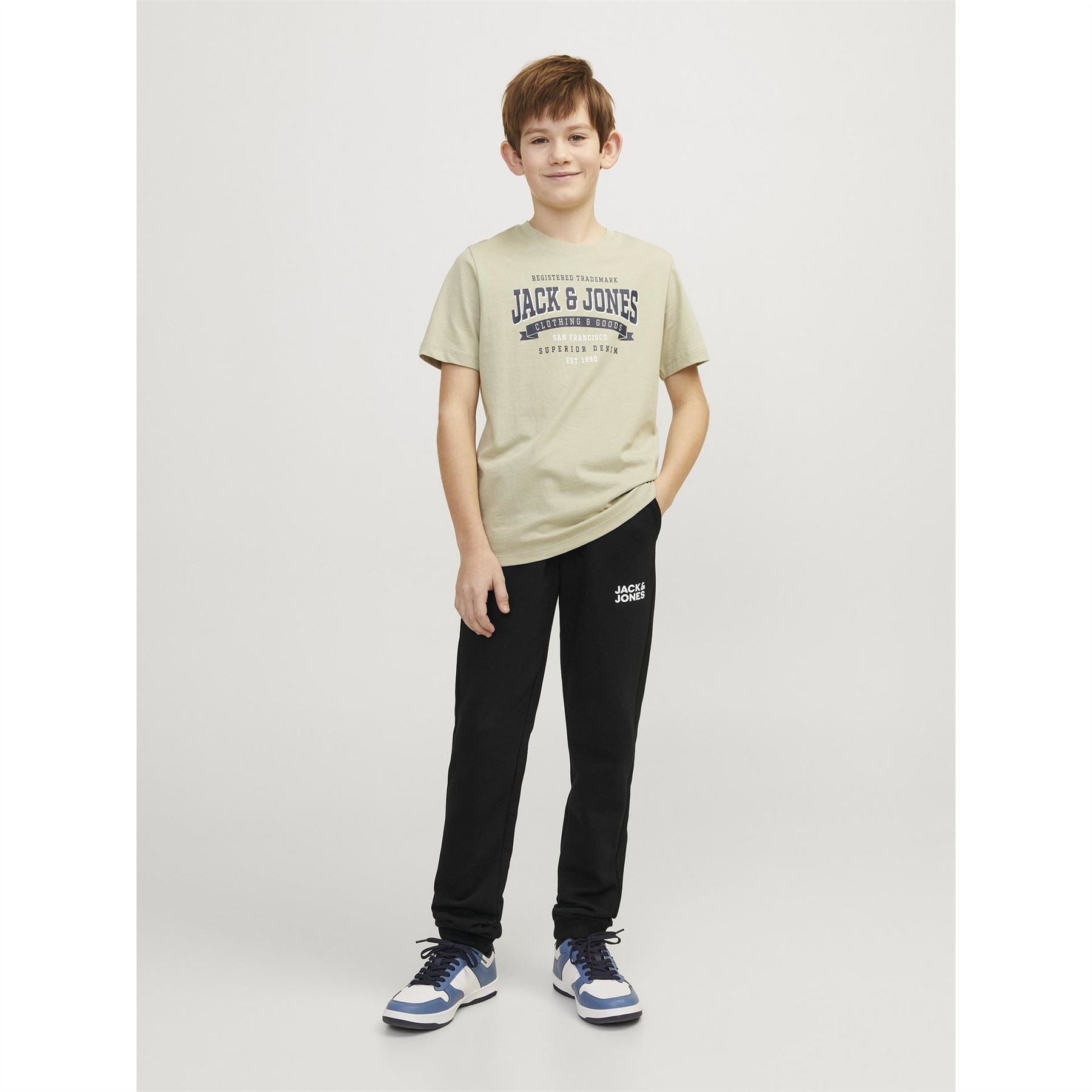 Jack and Jones Gordon Closed Hem Fleece Joggers