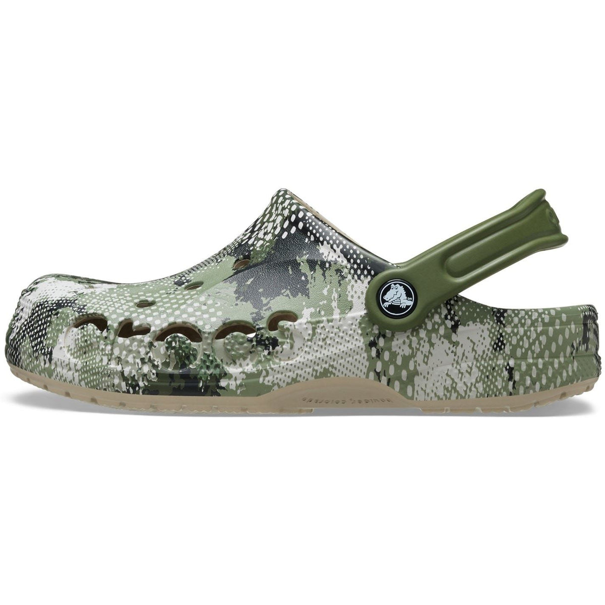 Crocs Baya Camo Flatform Clogs