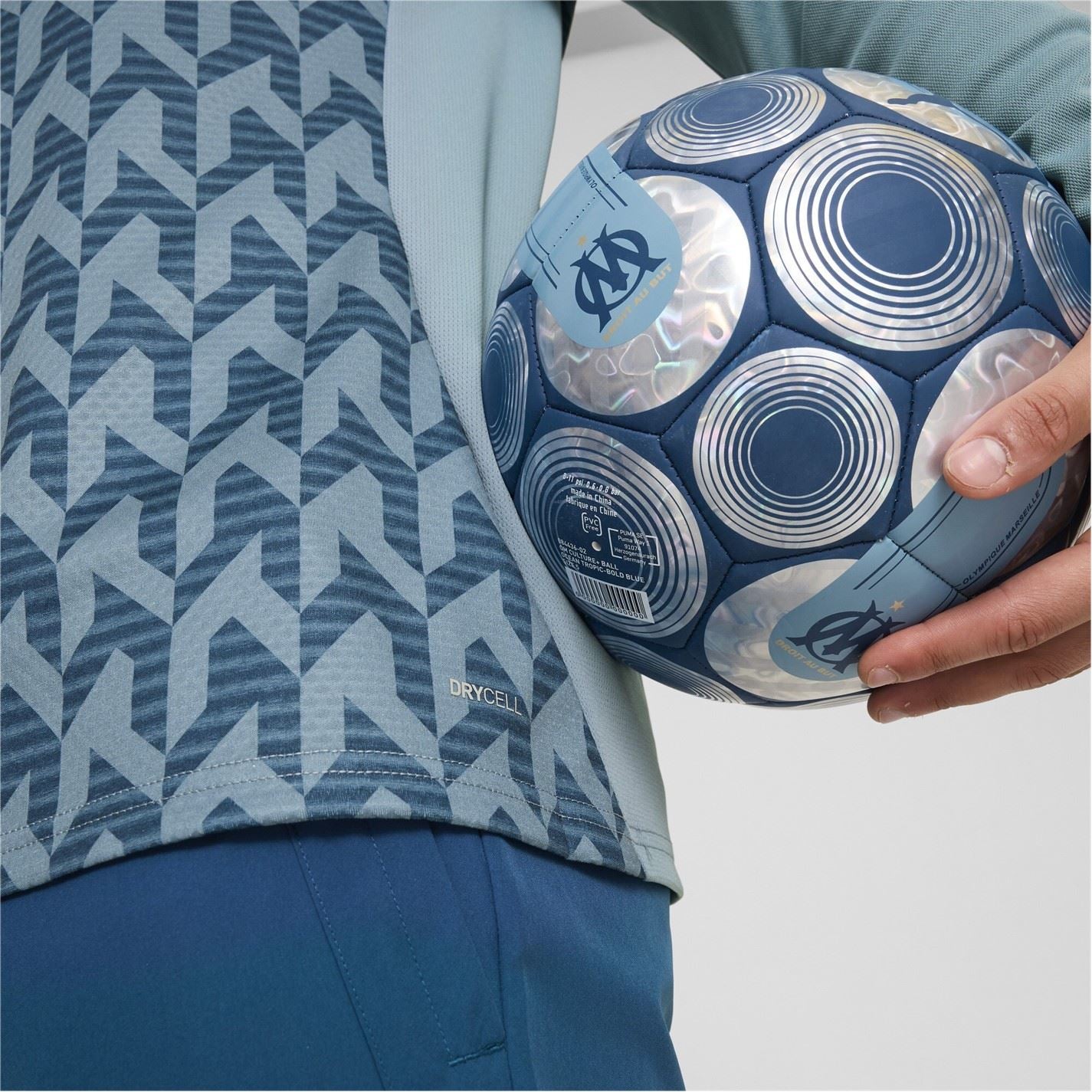 Puma Olympique De Marseille Drill Top 2024 2025 Adults