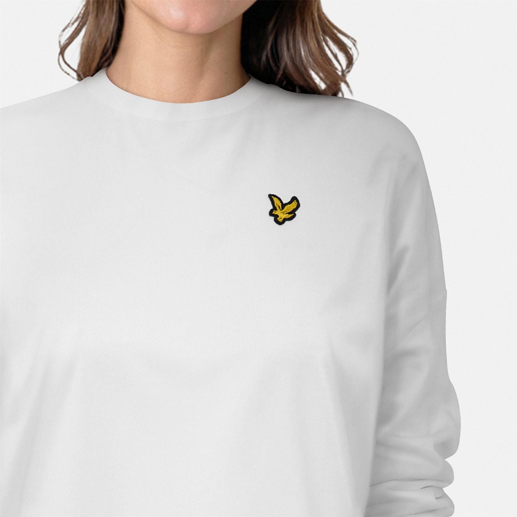 Lyle and Scott Hooded Mini Sweatshirt Dress