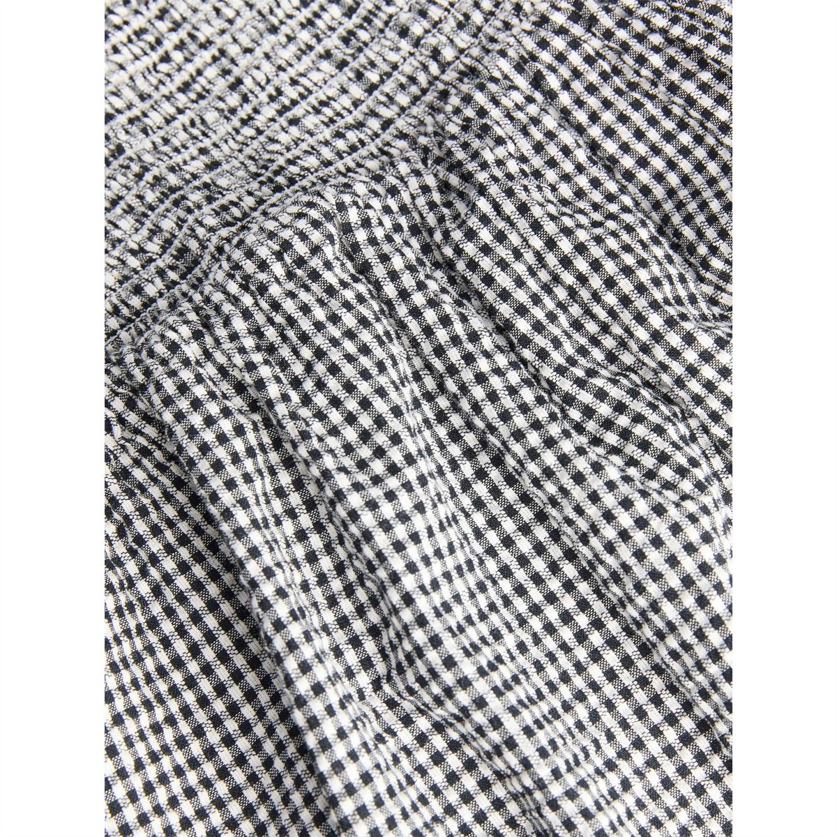 JJXX Seersucker Smocked Sleeveless Midi Sun Dress