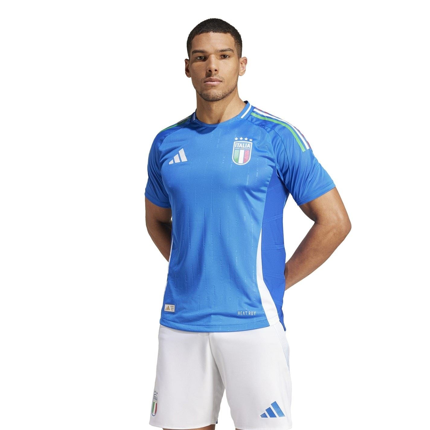 adidas Italy Authentic Home Shirt 2024 Adults