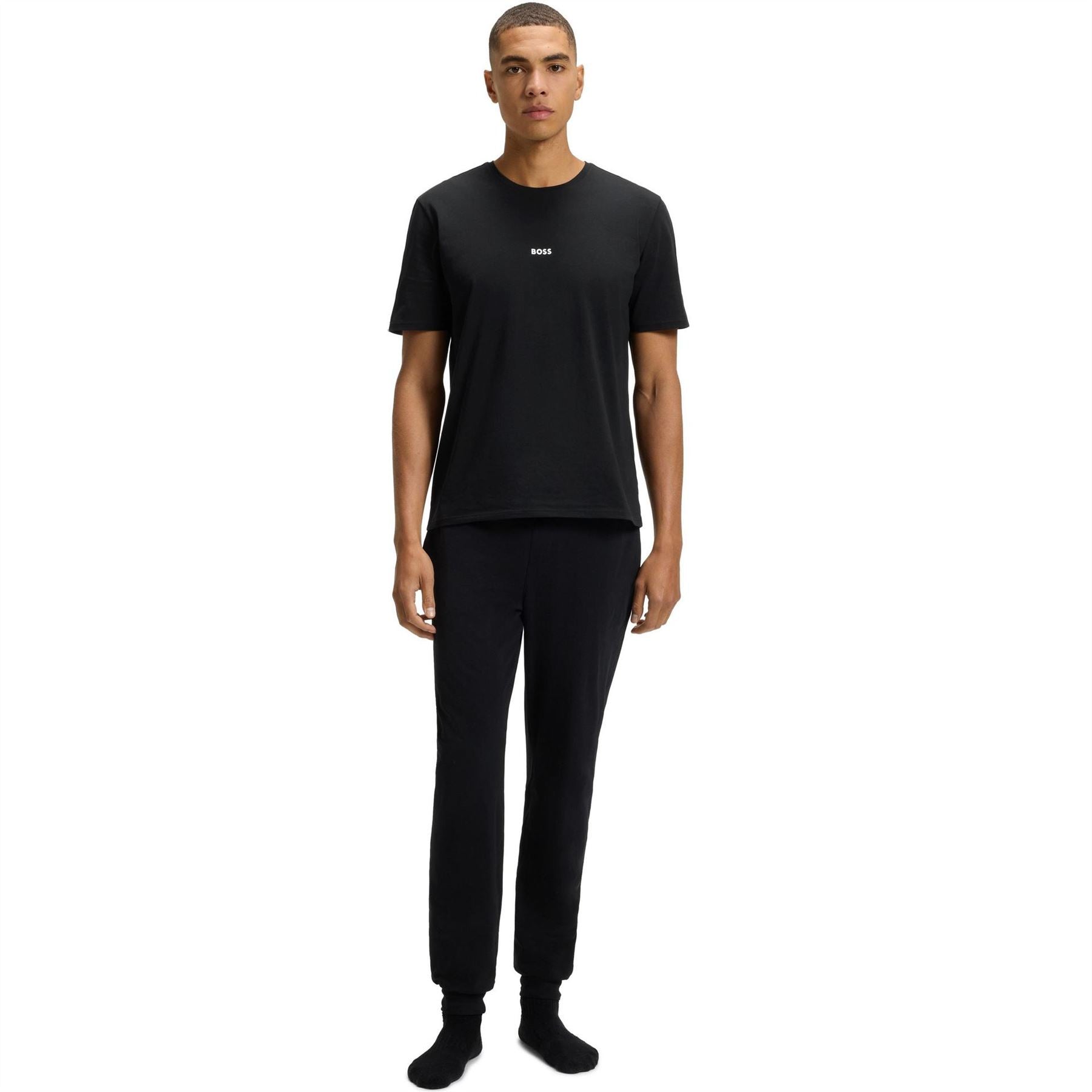 Boss Logo Crew Neck Short Sleeve T-Shirt
