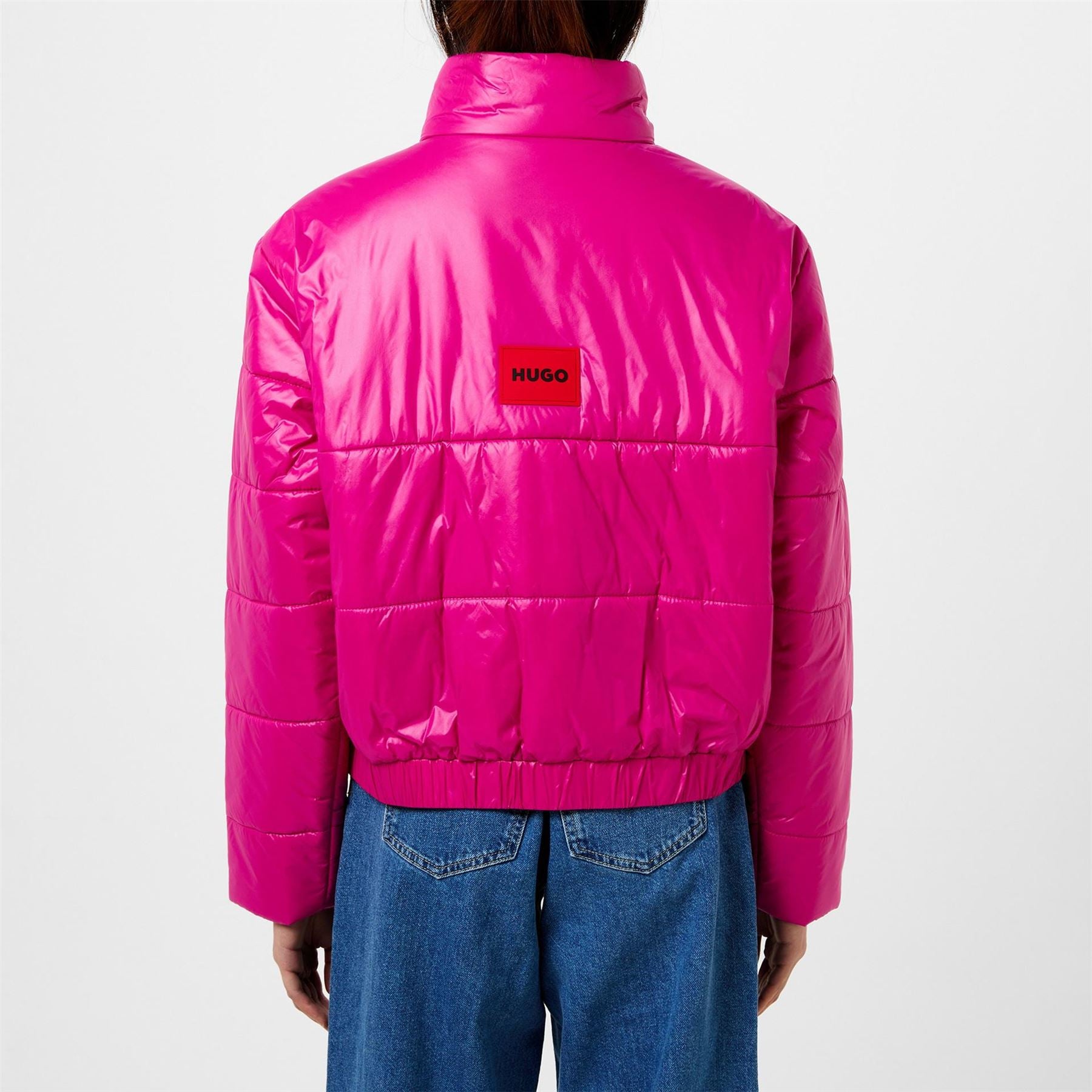 Hugo Short Relaxed Fit Puffer Jacket