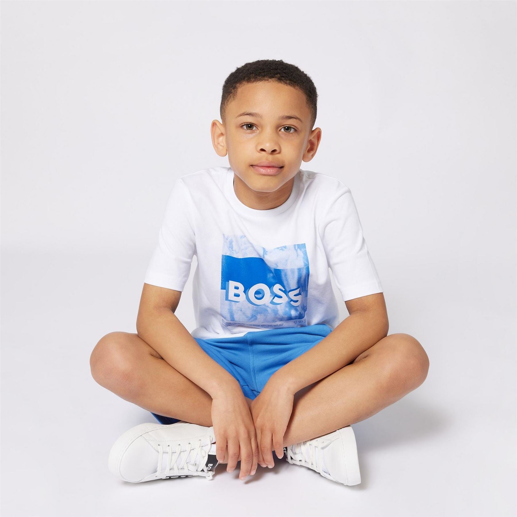 Boss Cloud Logo Regular Fit T-Shirt