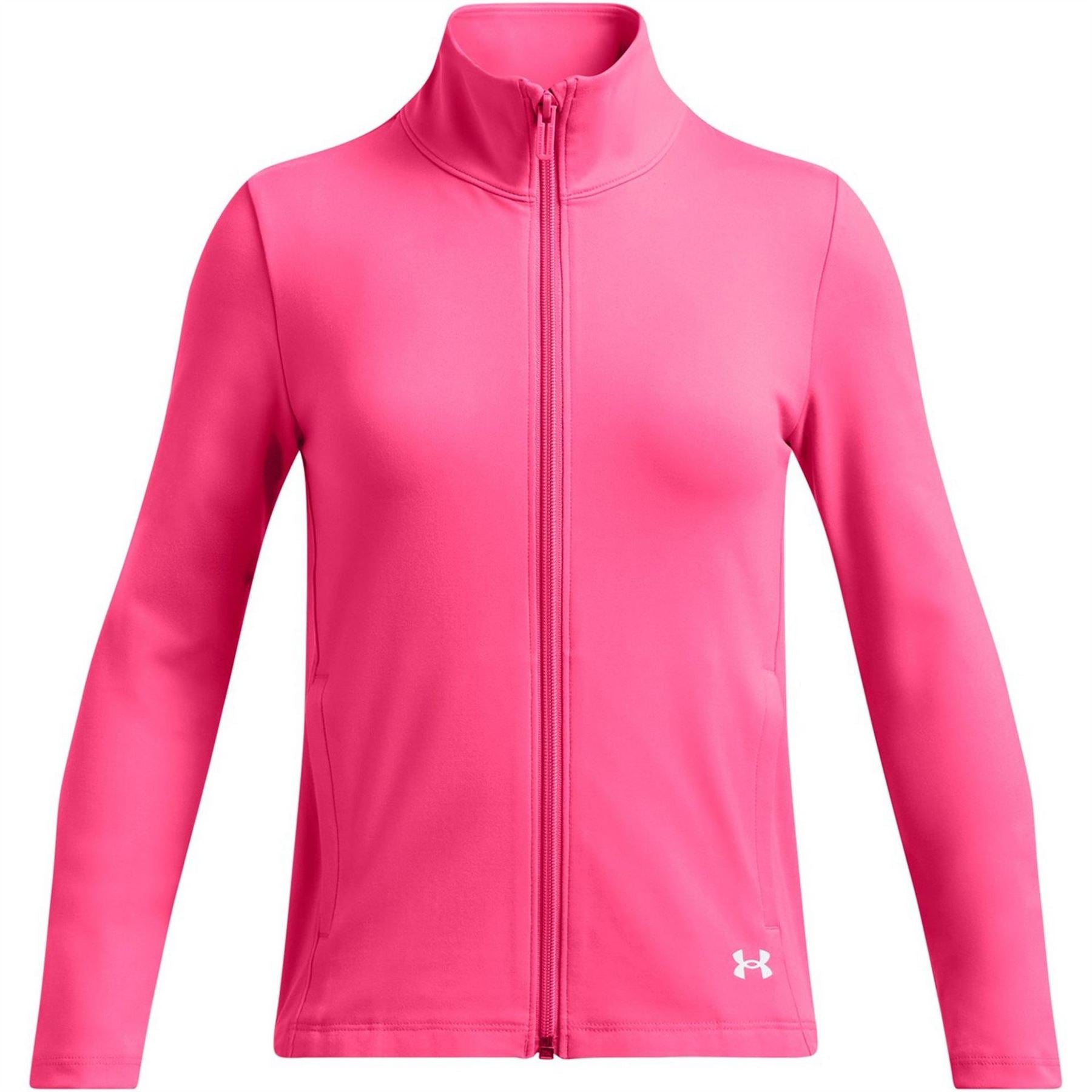 Under Armour Motion Solid Patterned Woven Cuff Side Pocket Jacket