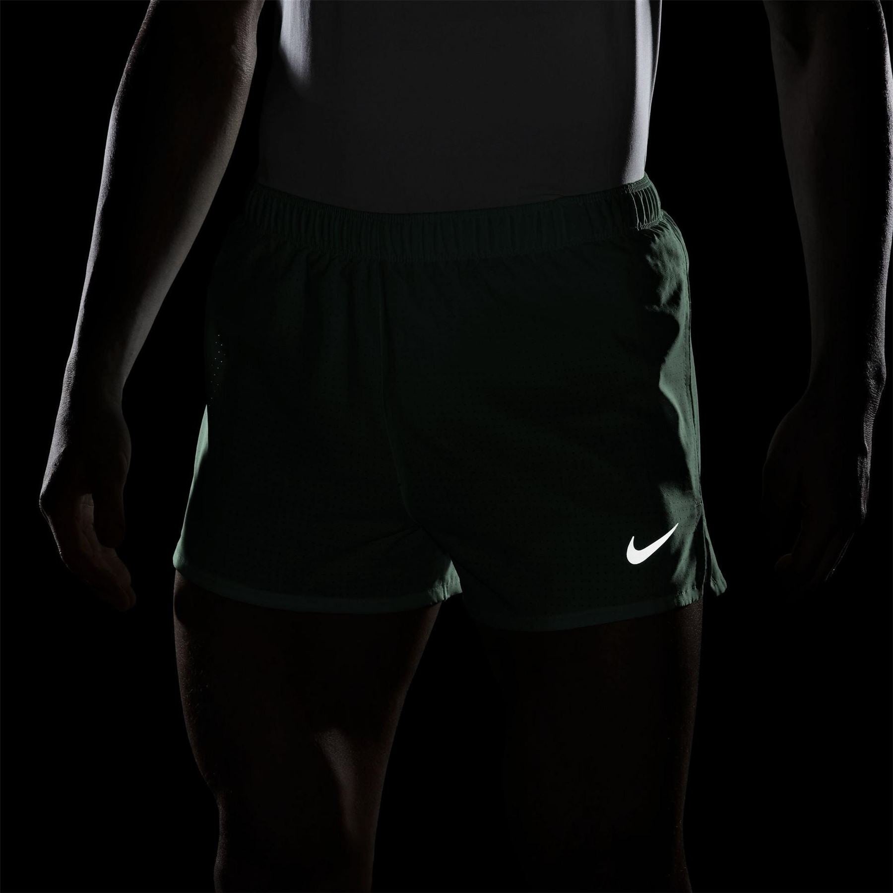 Nike Mens Fast Dri Fit 3 Brief Lined Running Shorts