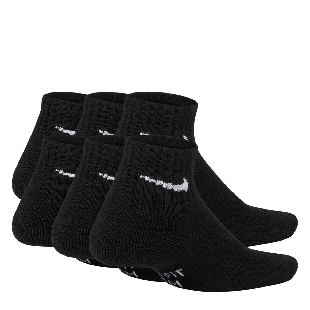 Nike Juniors Cushioned Ankle Socks 6 Pairs